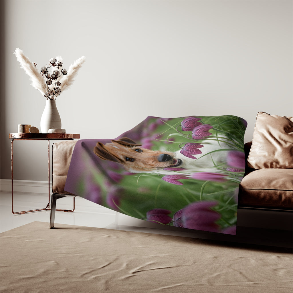 Sweatshirt Blanket – Plush Fleece Throw, 2 Size Options