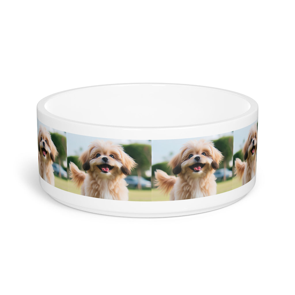 Ceramic Pet Bowl – 16 oz Dog Feeding Bowl