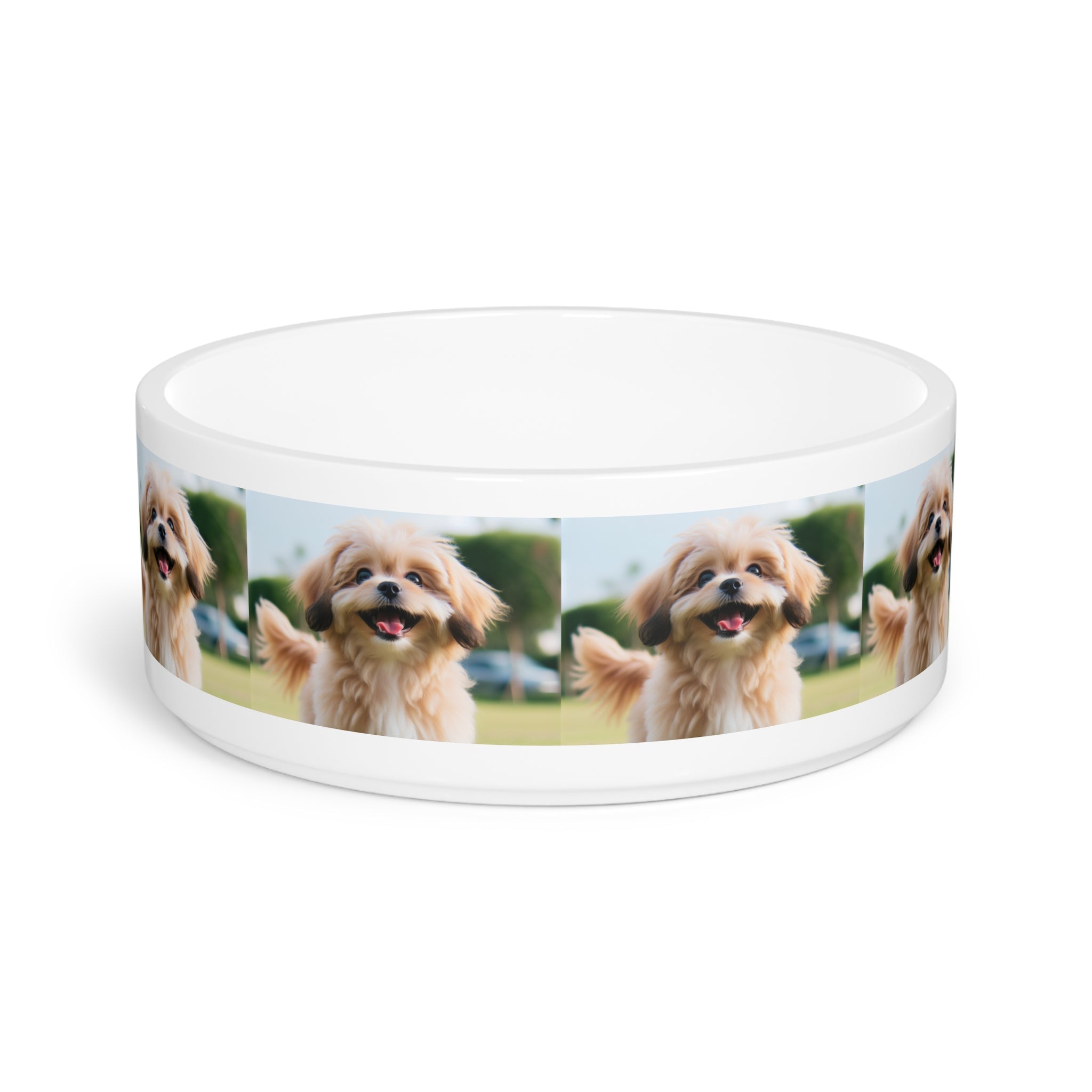 Ceramic Pet Bowl – 16 oz Dog Feeding Bowl