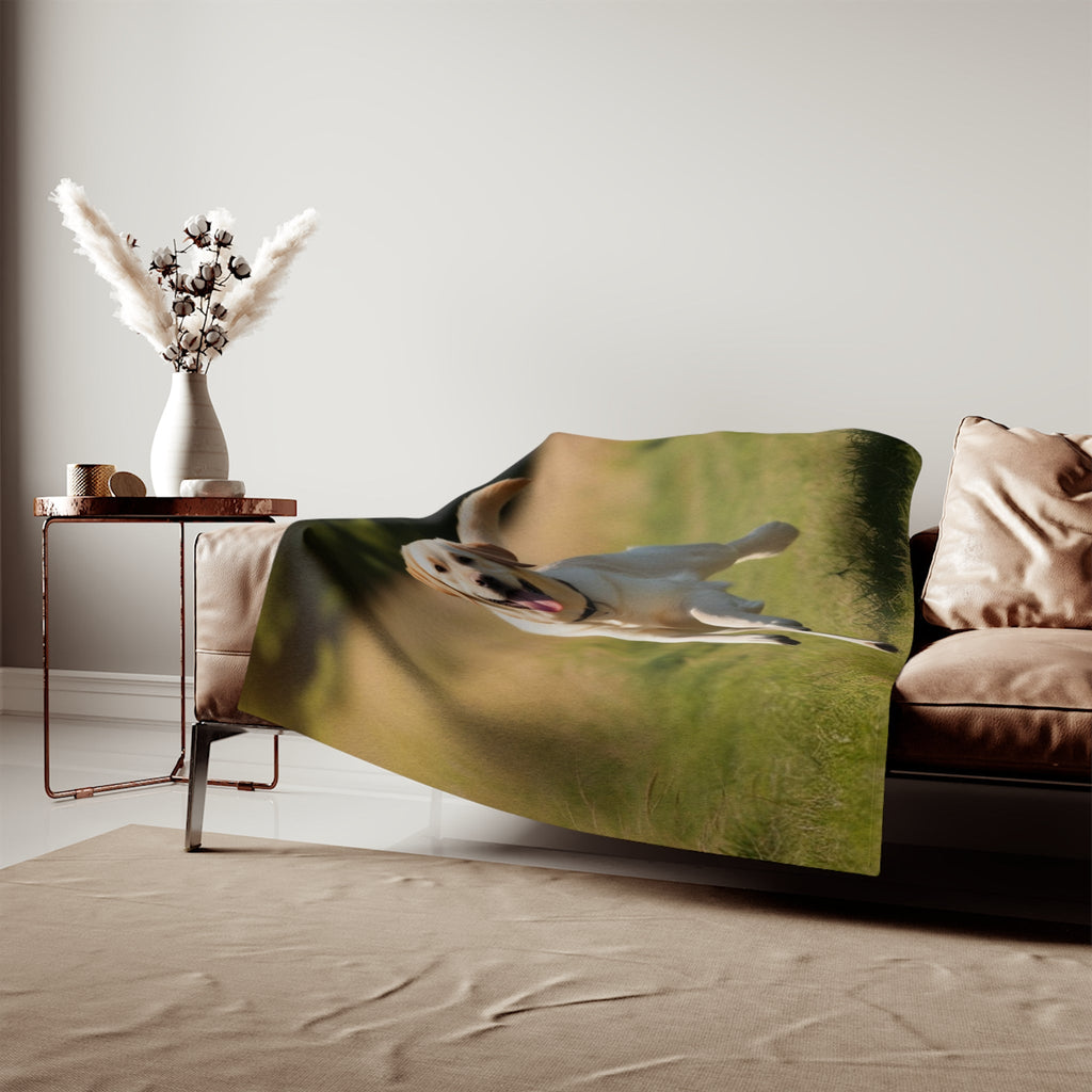 Sweatshirt Blanket – Plush Fleece Throw, 2 Size Options