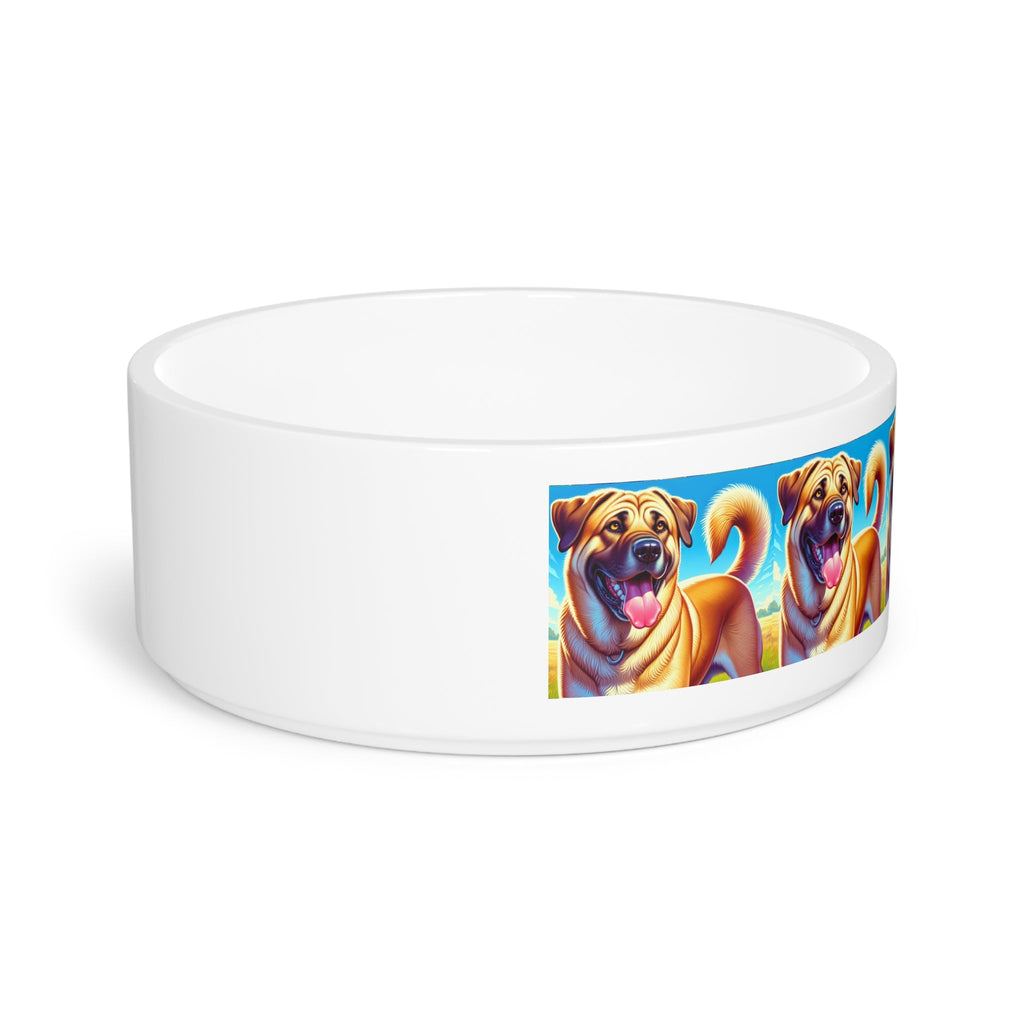 Ceramic Pet Bowl – 16 oz Dog Feeding Bowl