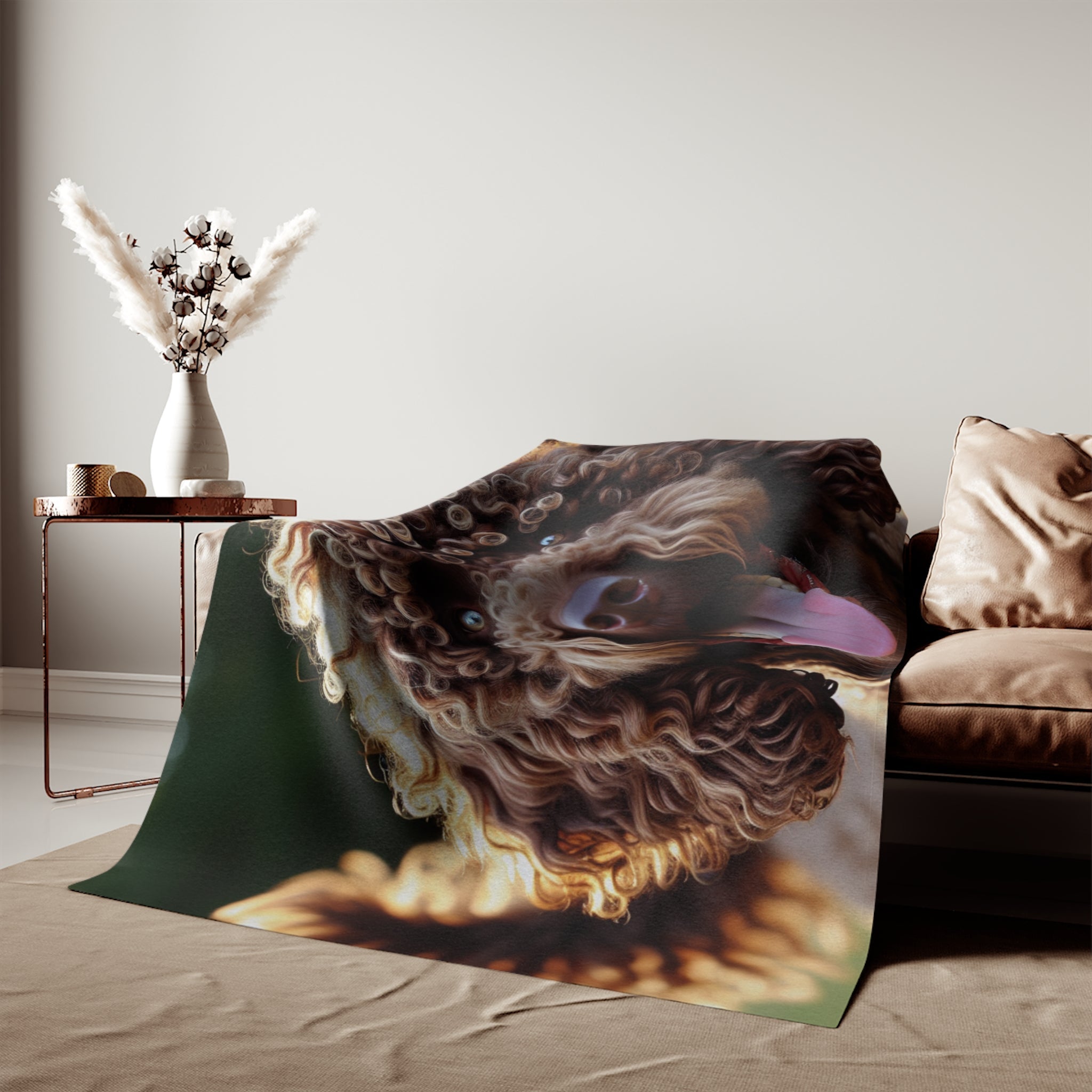 Sweatshirt Blanket – Plush Fleece Throw, 2 Size Options