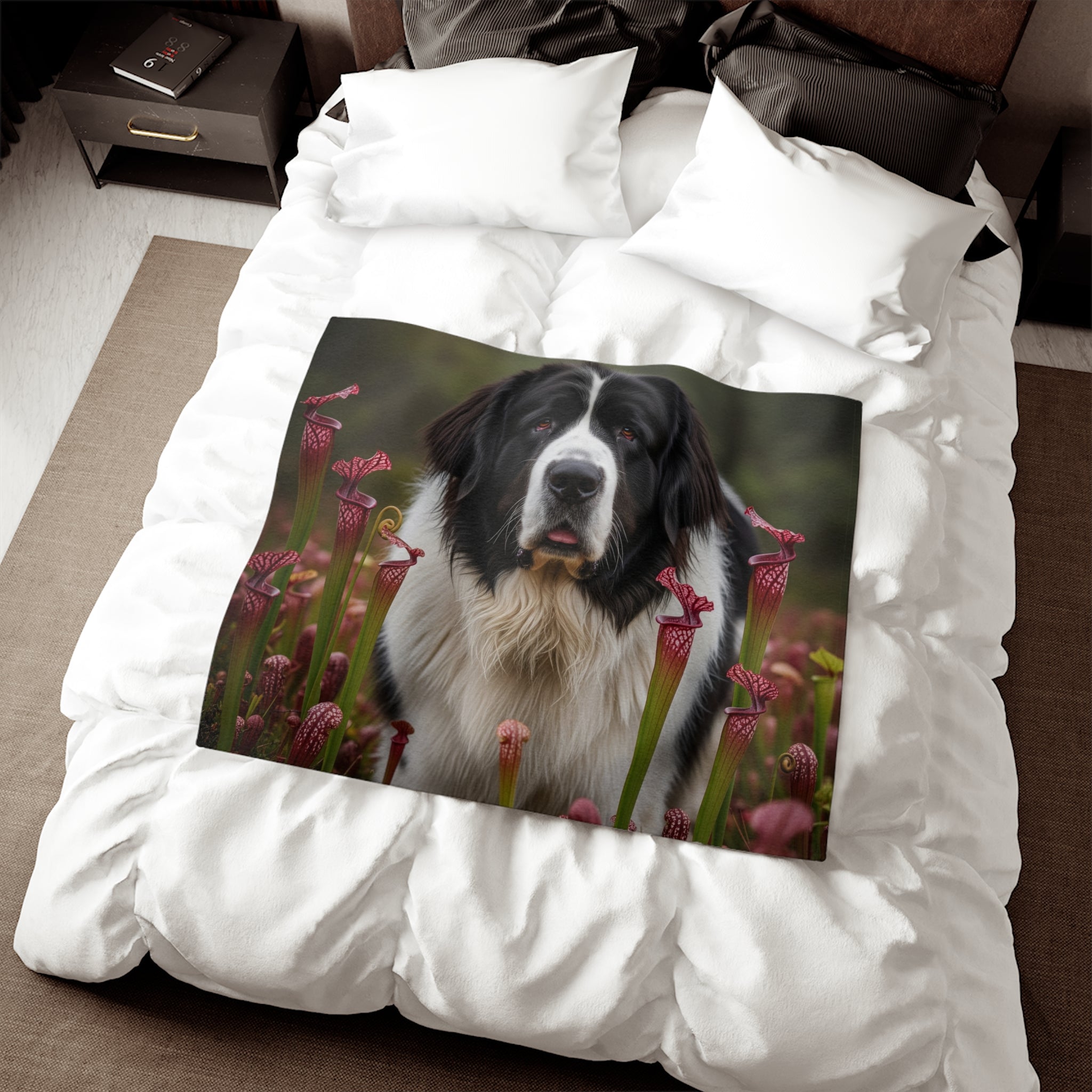 Sweatshirt Blanket – Plush Fleece Throw, 2 Size Options
