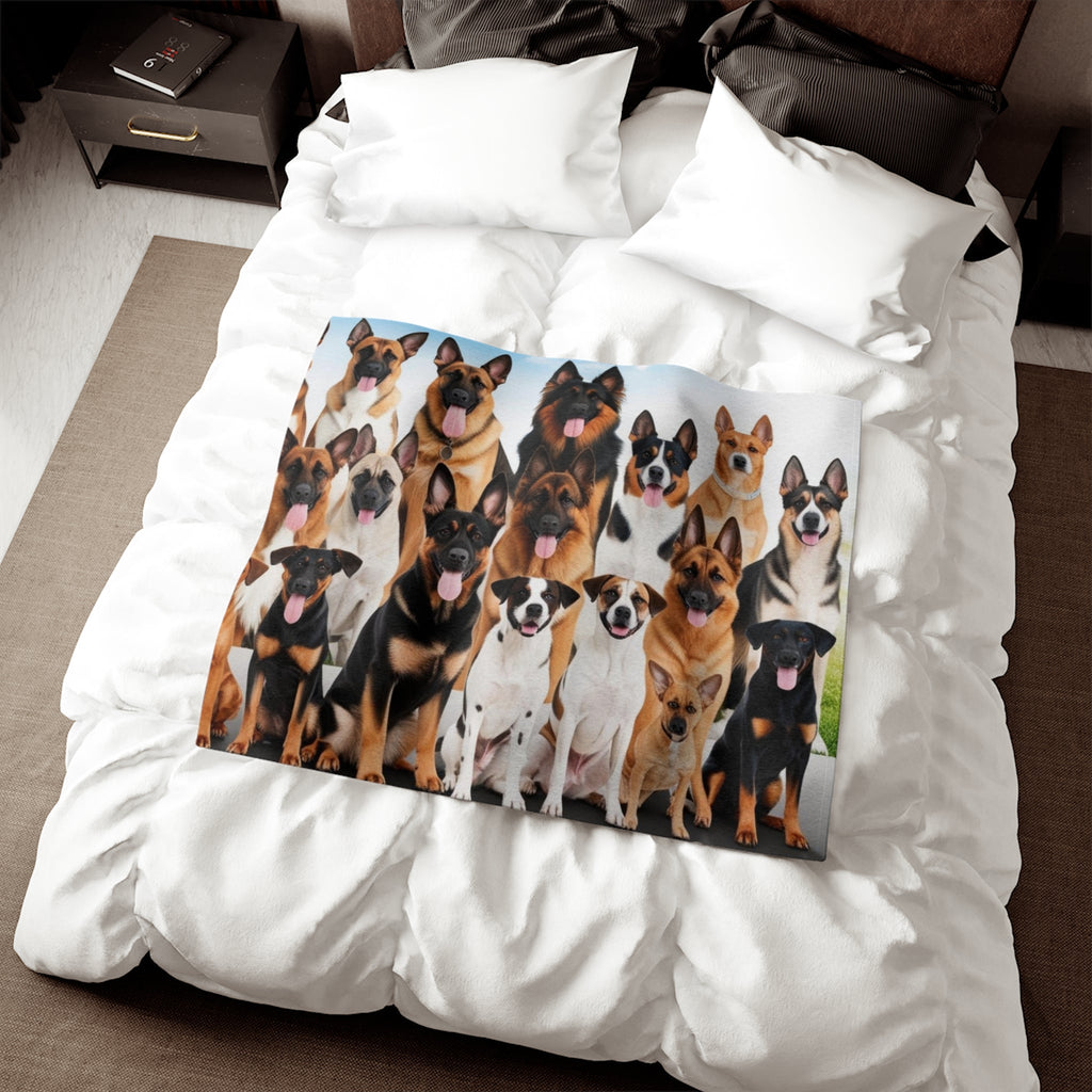 Sweatshirt Blanket – Plush Fleece Throw, 2 Size Options