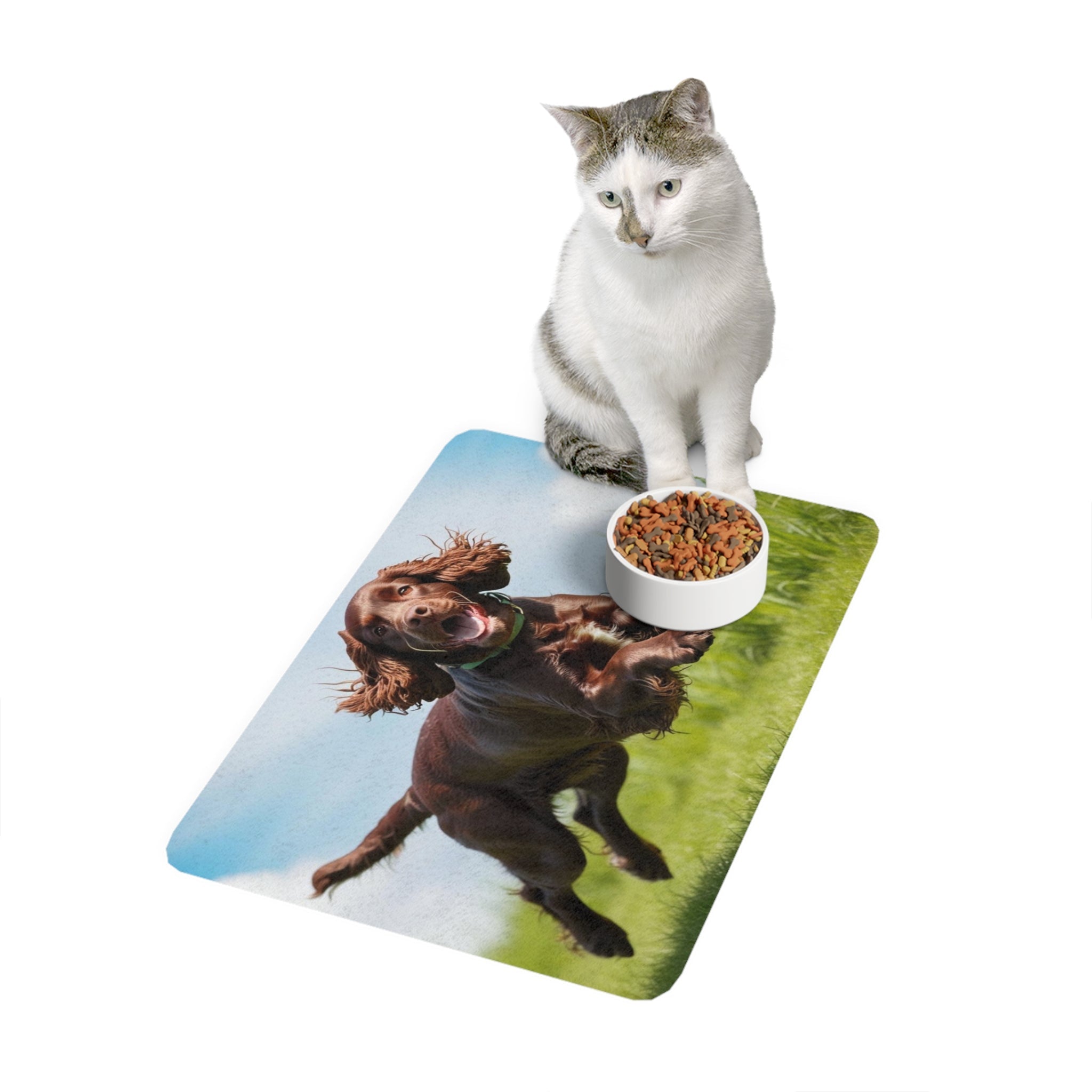 Non-Slip Pet Food Mat – Waterproof Feeding Mat for Dogs