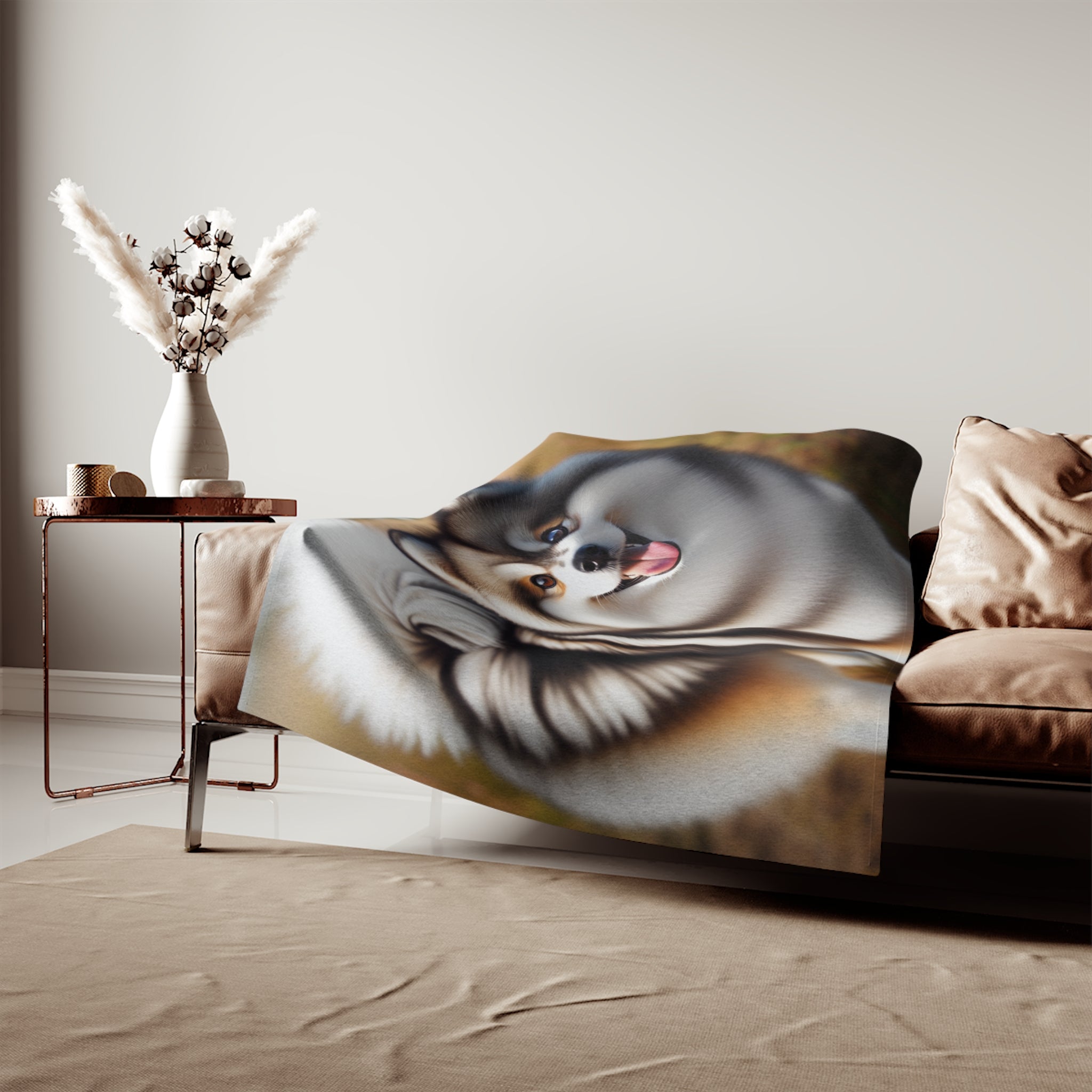 Sweatshirt Blanket – Plush Fleece Throw, 2 Size Options