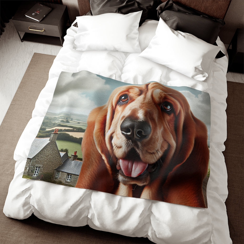 Sweatshirt Blanket – Plush Fleece Throw, 2 Size Options