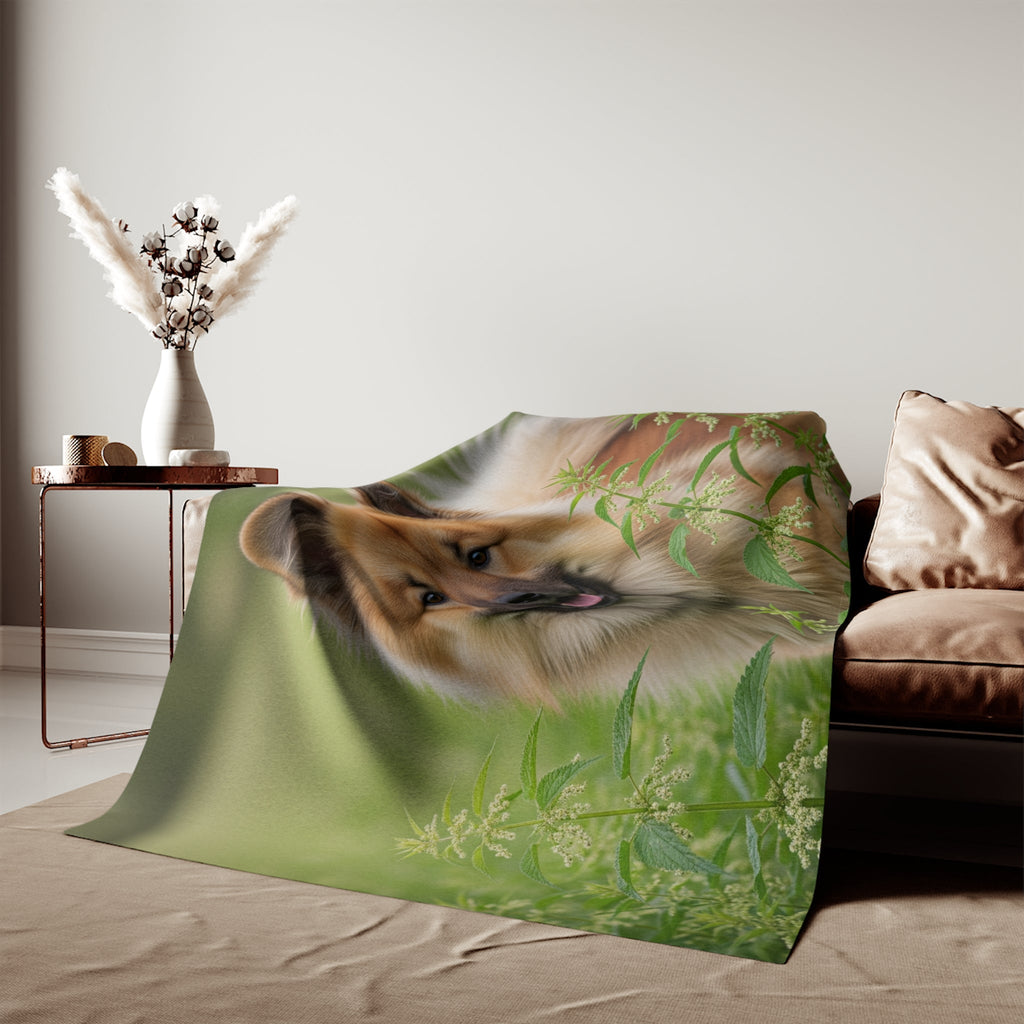 Sweatshirt Blanket – Plush Fleece Throw, 2 Size Options