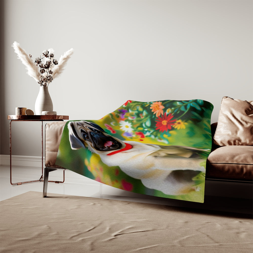 Sweatshirt Blanket – Plush Fleece Throw, 2 Size Options