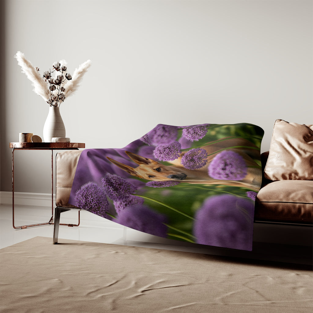 Sweatshirt Blanket – Plush Fleece Throw, 2 Size Options