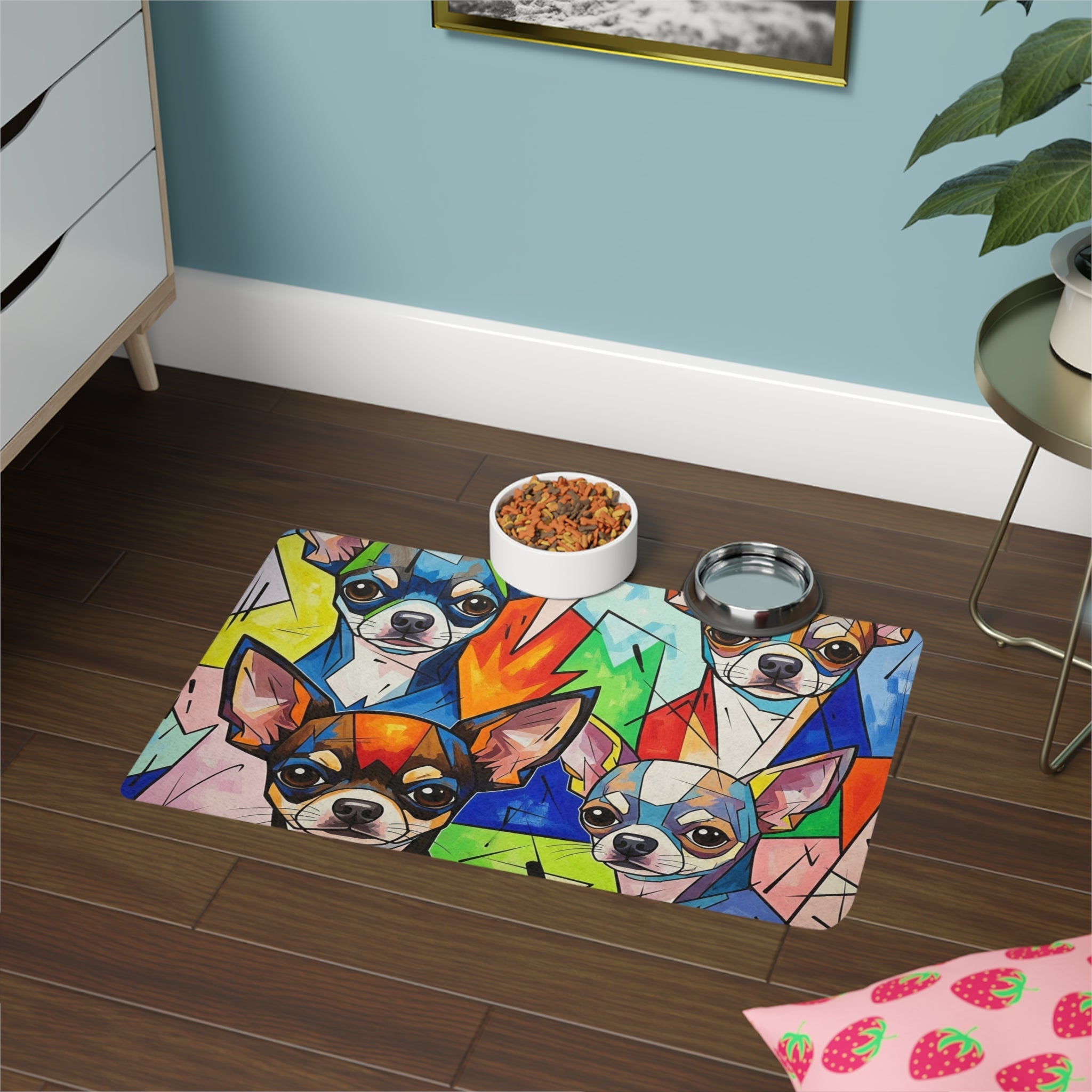 Non-Slip Pet Food Mat – Waterproof Feeding Mat for Dogs