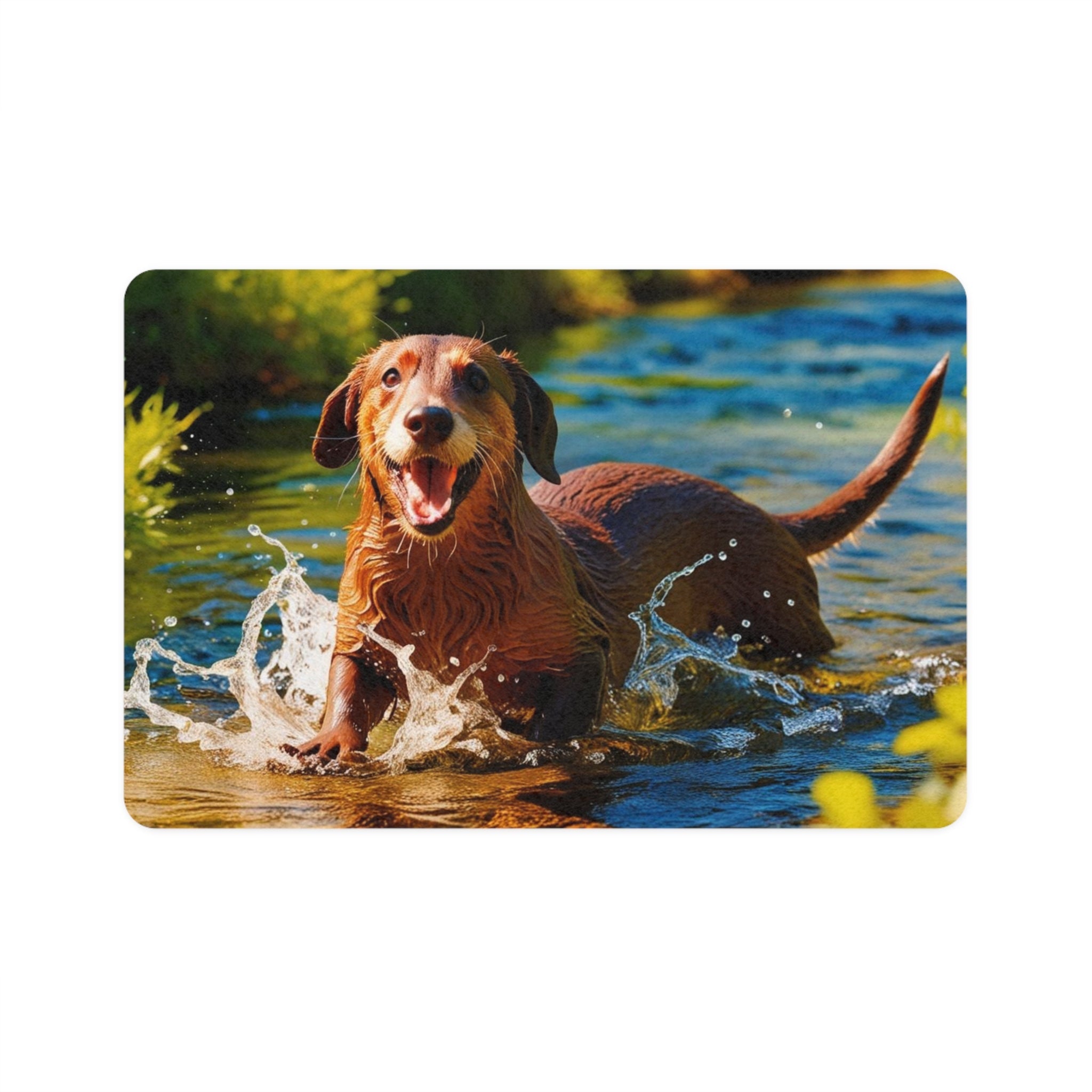 Non-Slip Pet Food Mat – Waterproof Feeding Mat for Dogs