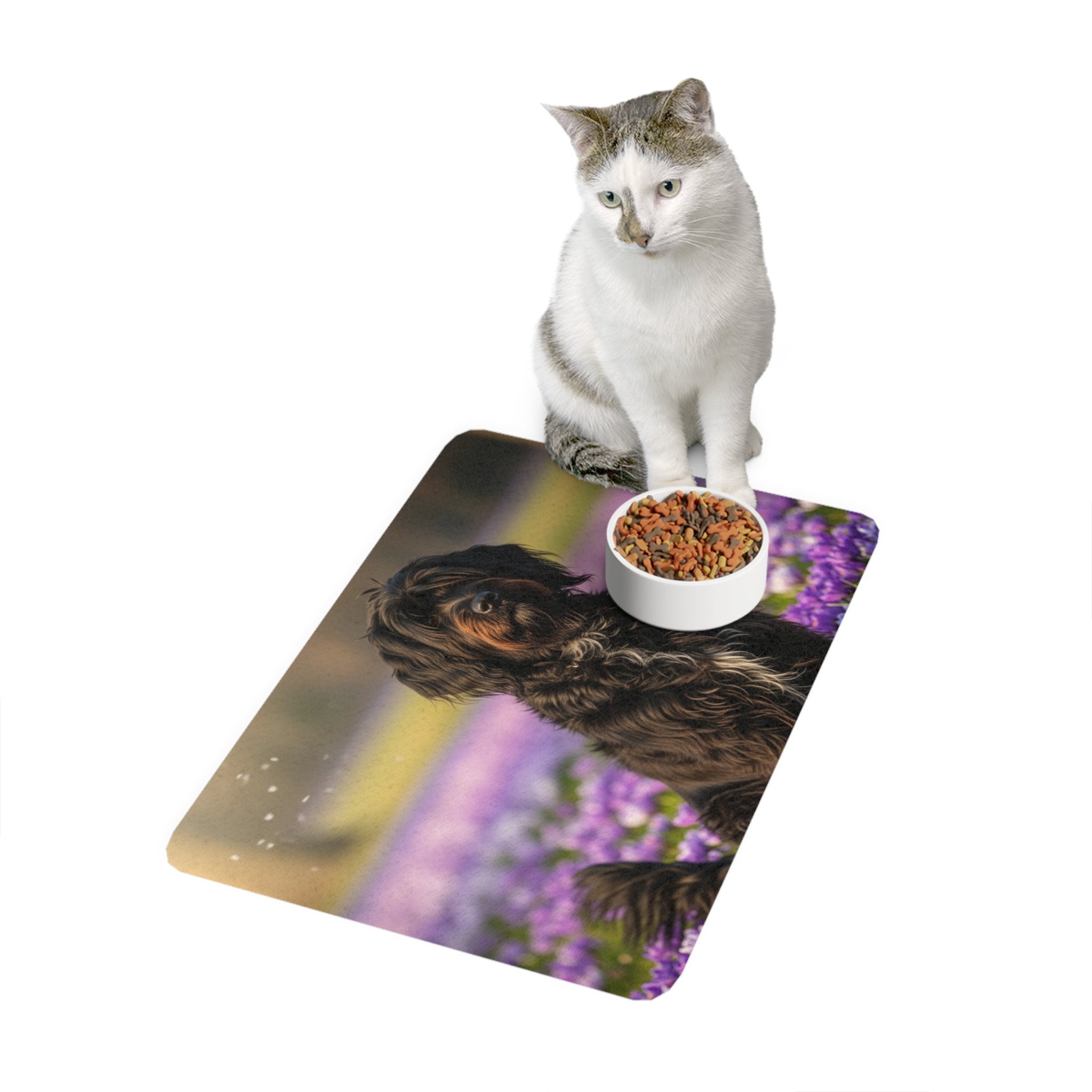 Non-Slip Pet Food Mat – Waterproof Feeding Mat for Dogs