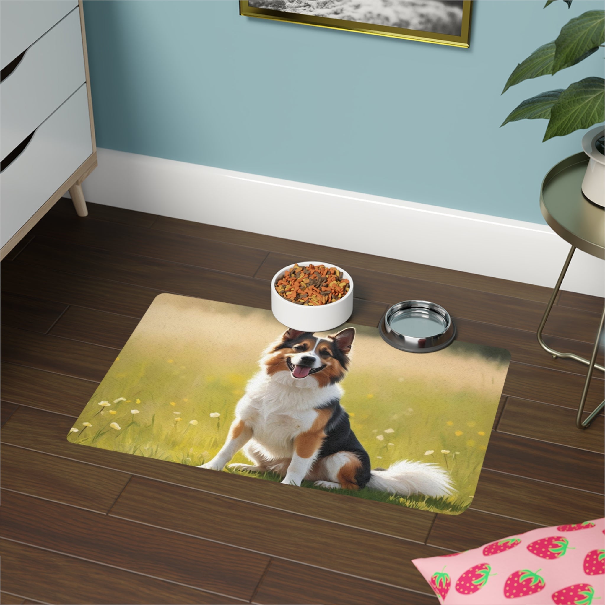 Non-Slip Pet Food Mat – Waterproof Feeding Mat for Dogs