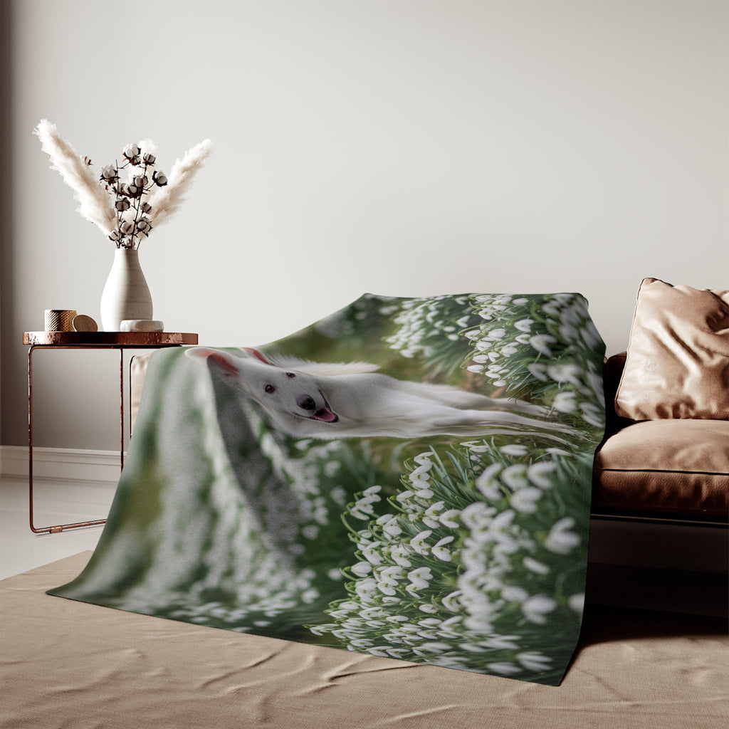 Sweatshirt Blanket – Plush Fleece Throw, 2 Size Options
