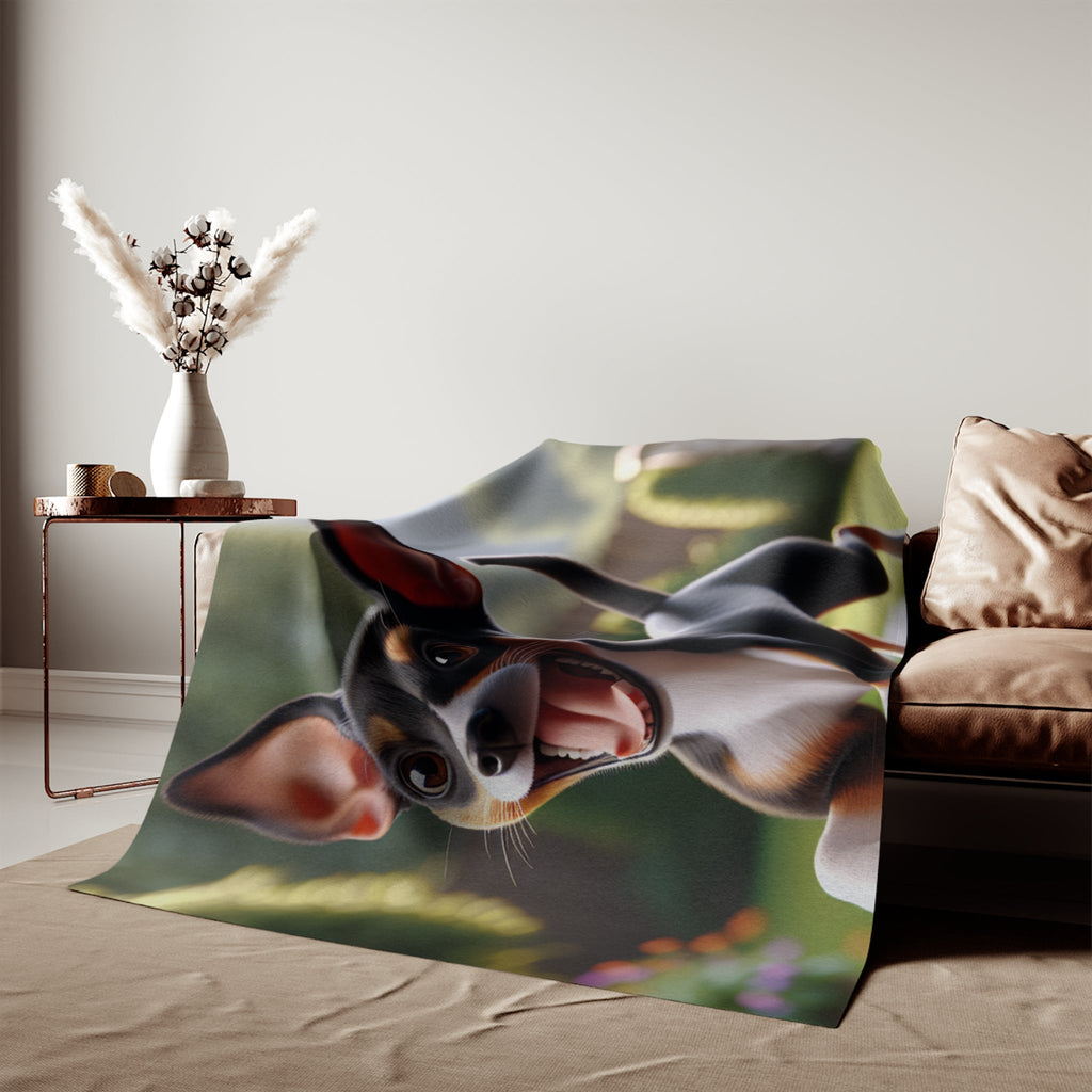 Sweatshirt Blanket – Plush Fleece Throw, 2 Size Options