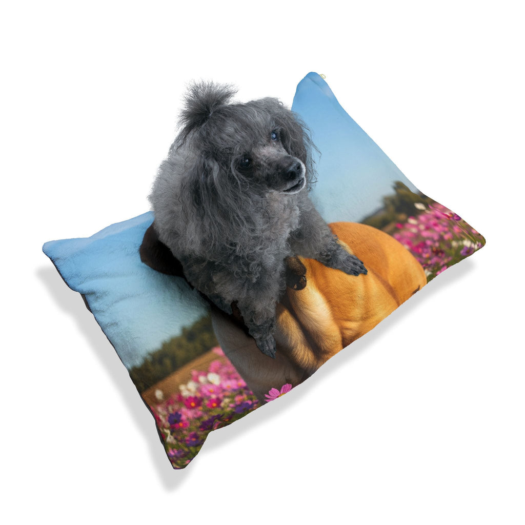 Pet Bed – Plush Dog Bed, 3 Size Options