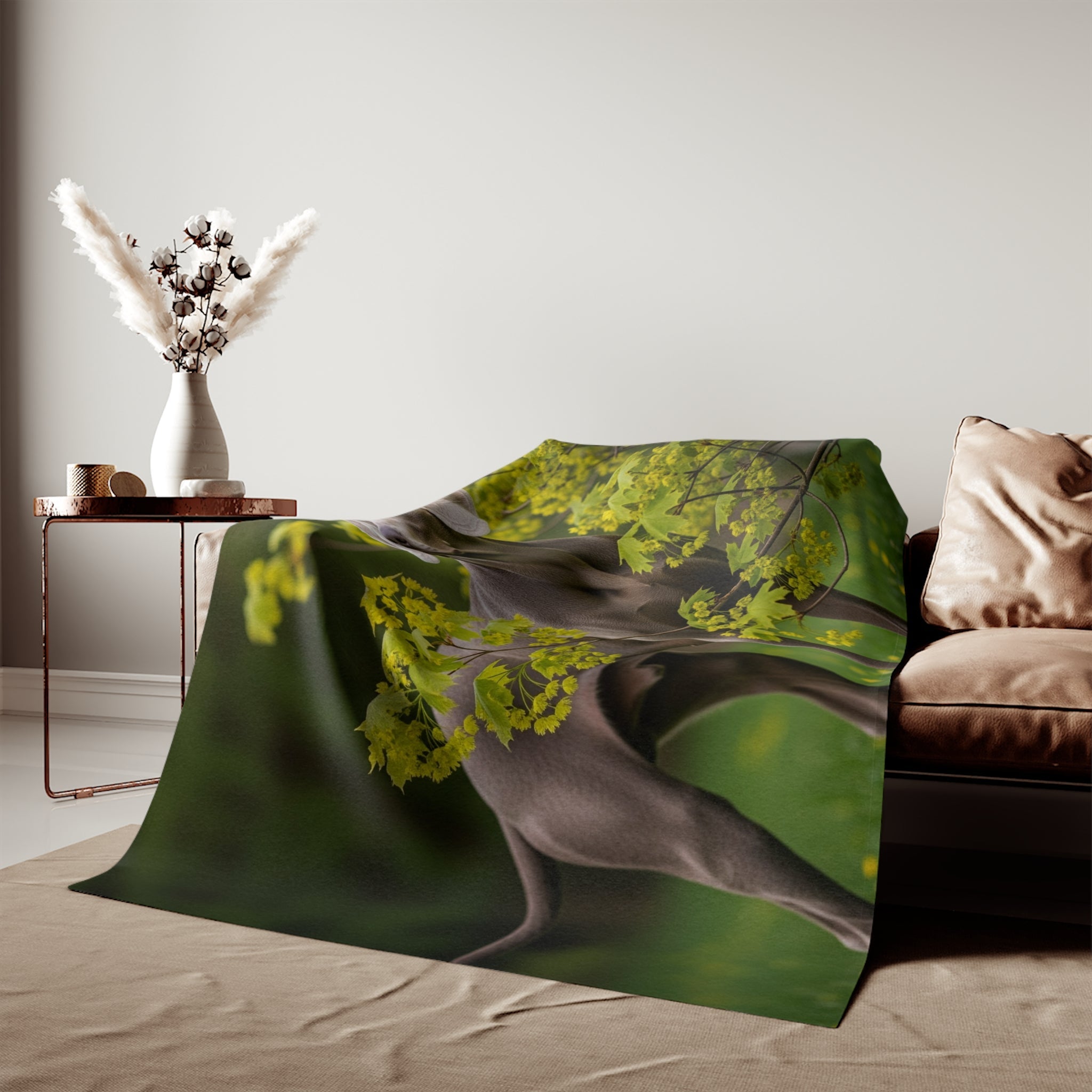 Sweatshirt Blanket – Plush Fleece Throw, 2 Size Options