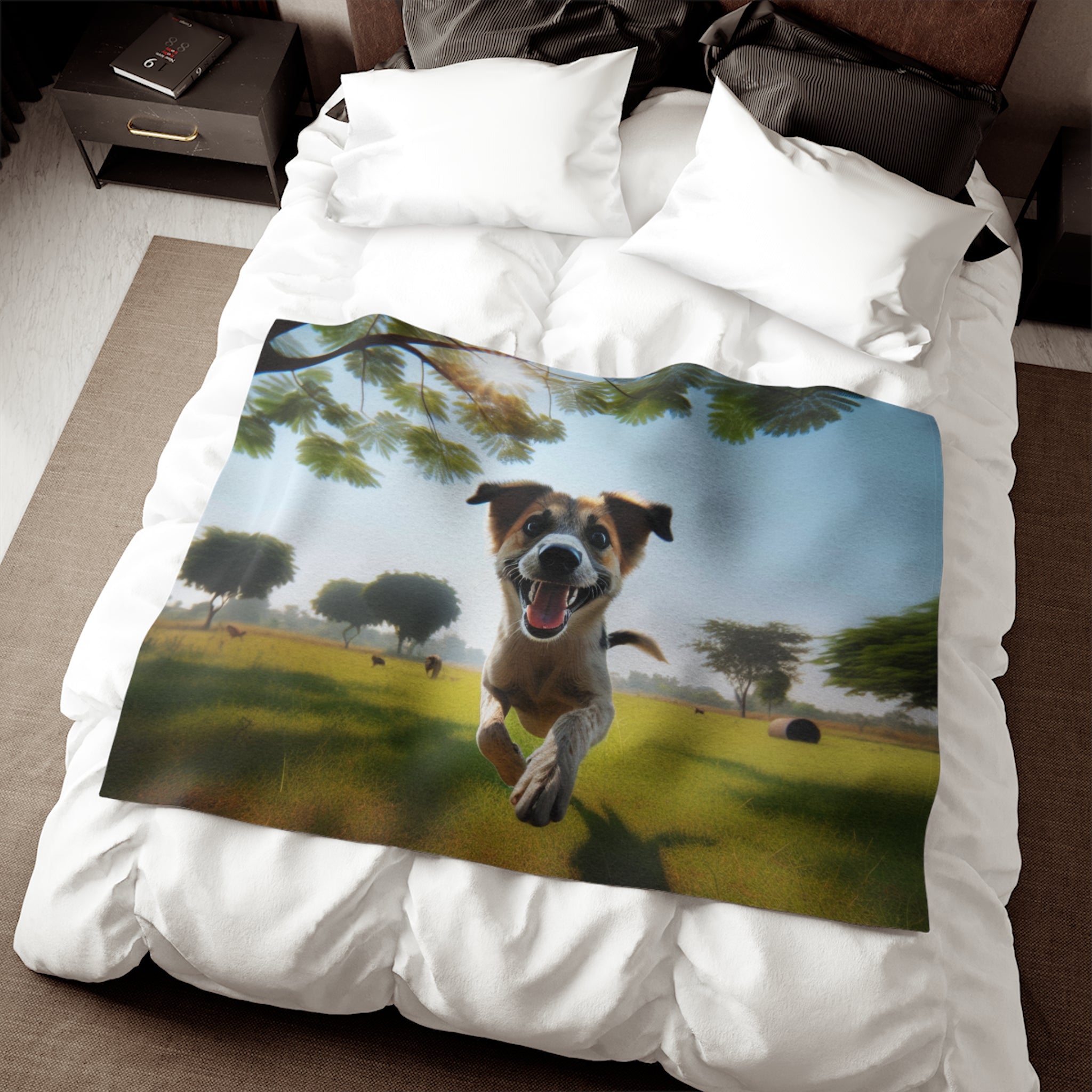 Sweatshirt Blanket – Plush Fleece Throw, 2 Size Options