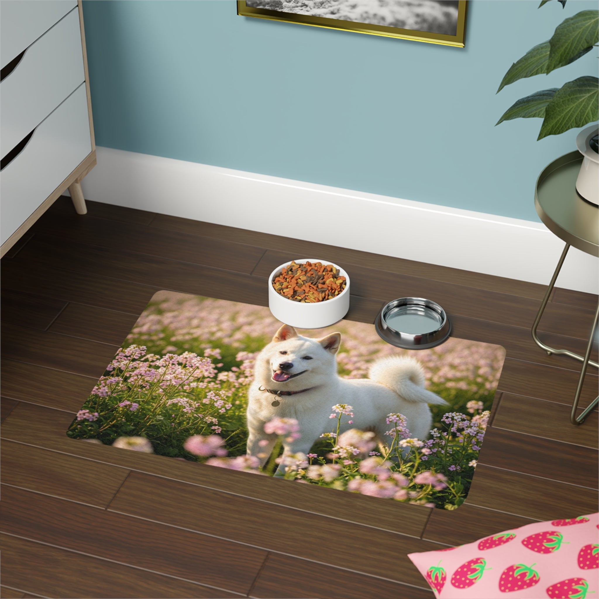 Non-Slip Pet Food Mat – Waterproof Feeding Mat for Dogs