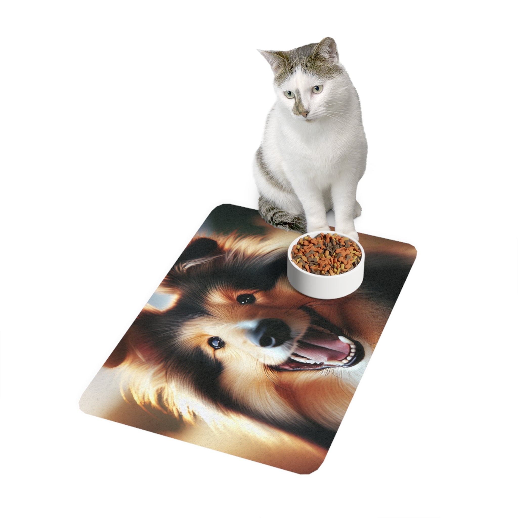 Non-Slip Pet Food Mat – Waterproof Feeding Mat for Dogs
