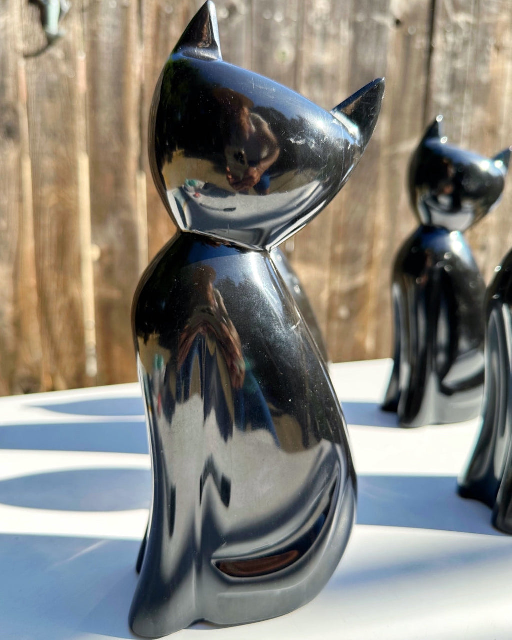 Large Marble Kitty Cat - B