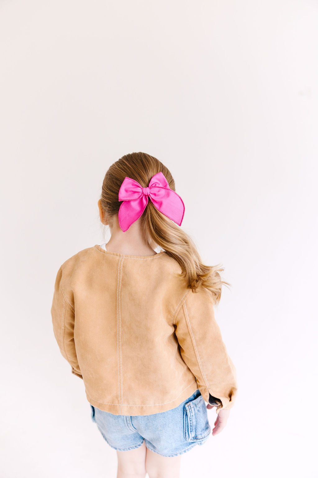 Purple Solid Medium Bow