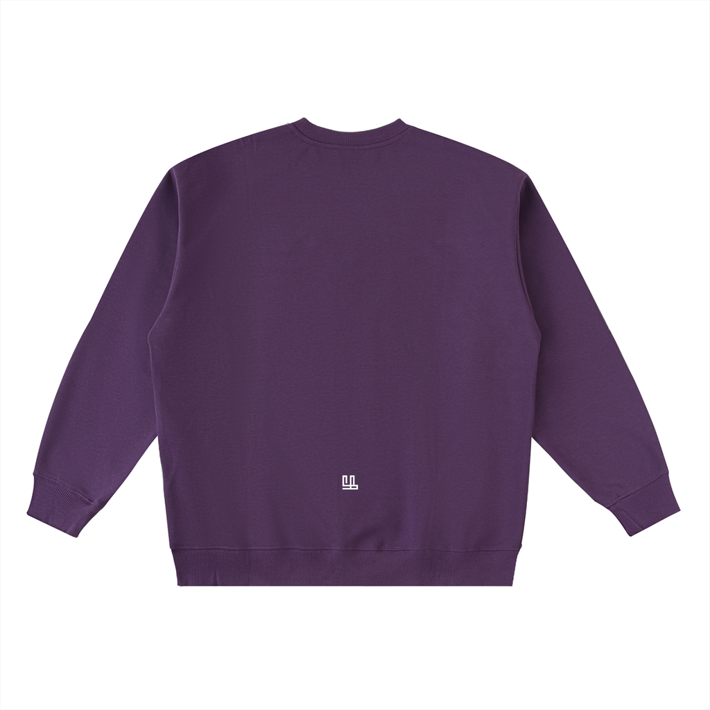Fearless Apparel Line Oversized Crewneck Taped Sweatshirt – Unisex Streetwear Essential