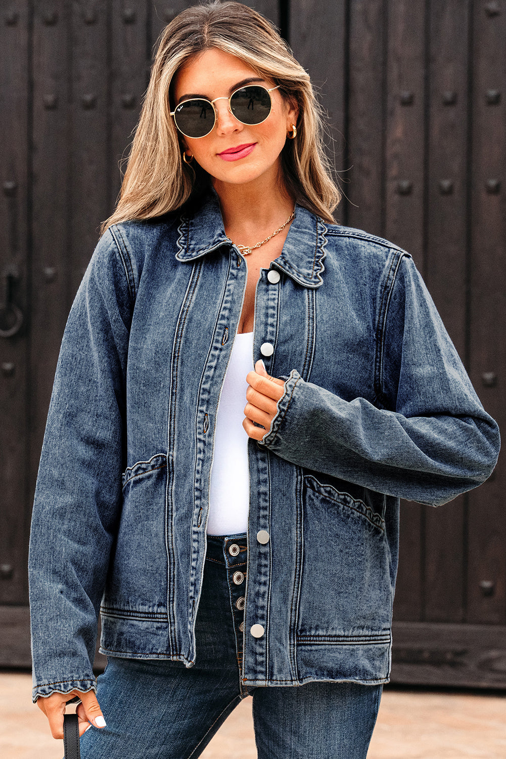 Emma Up Mineral Washed Jacket