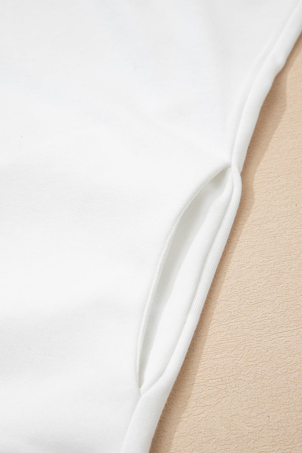 Solid Mock Neck Cap Sleeve Oversized Top