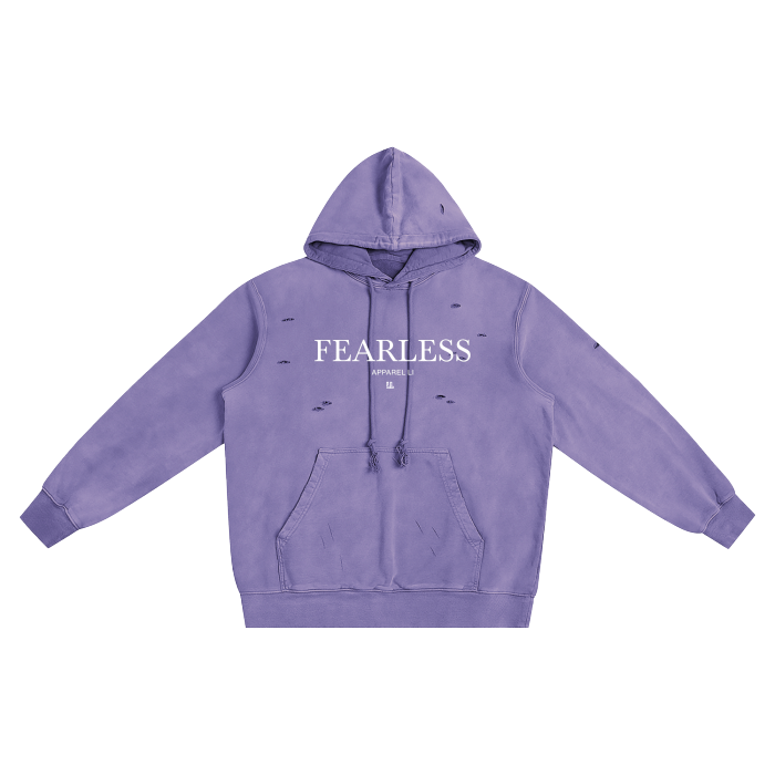 Fearlessli Archetype slim fit hoodie in fleece