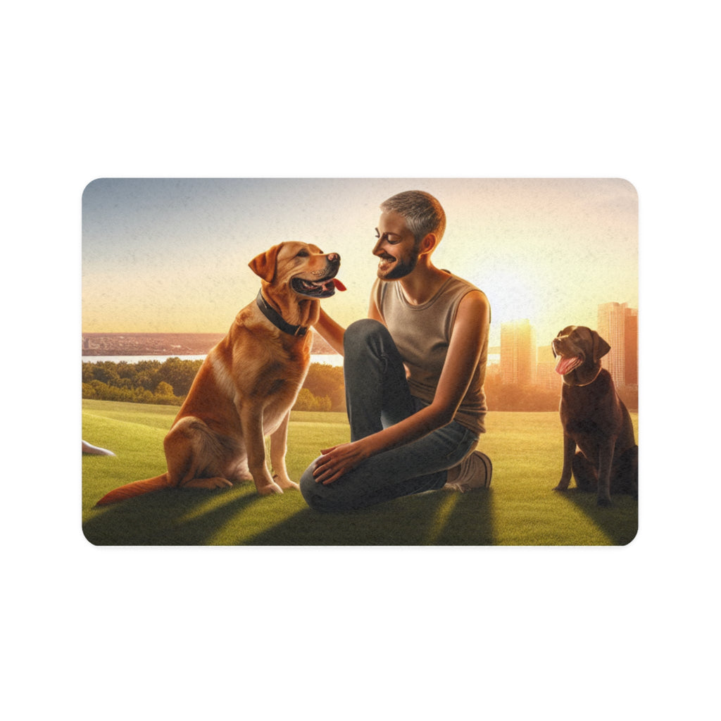 Non-Slip Pet Food Mat – Waterproof Feeding Mat for Dogs