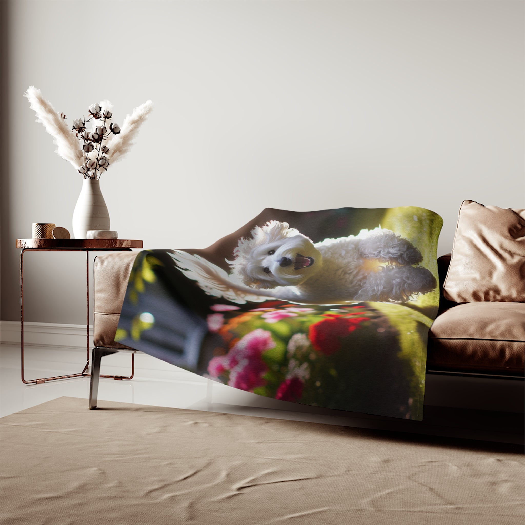 Sweatshirt Blanket – Plush Fleece Throw, 2 Size Options