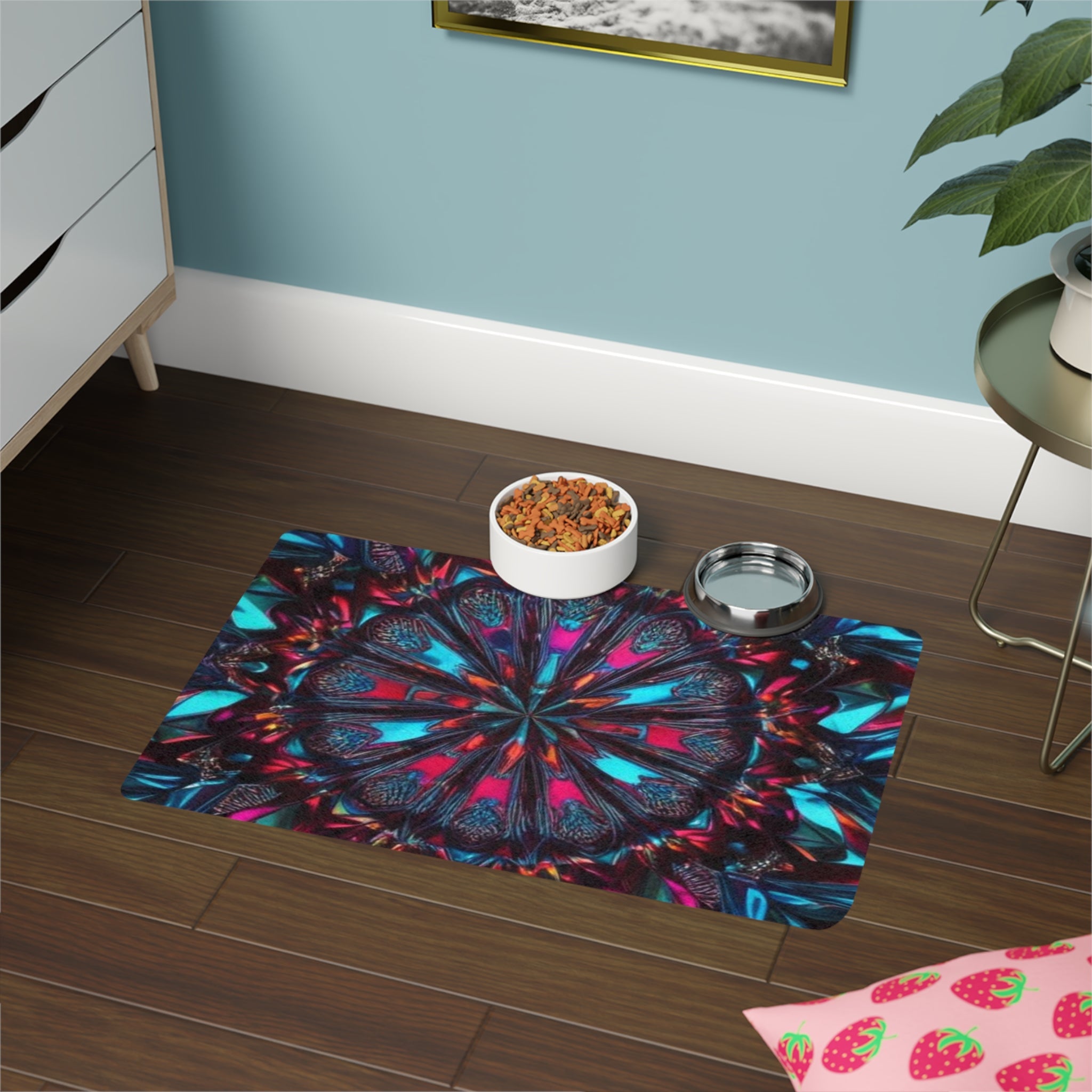 Non-Slip Pet Food Mat – Waterproof Feeding Mat for Dogs