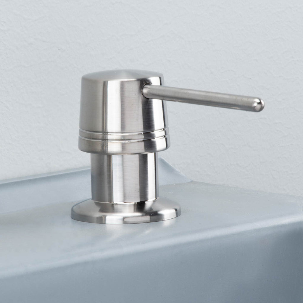 Laundry Tub Soap Dispenser (Stainless Steel Finish)