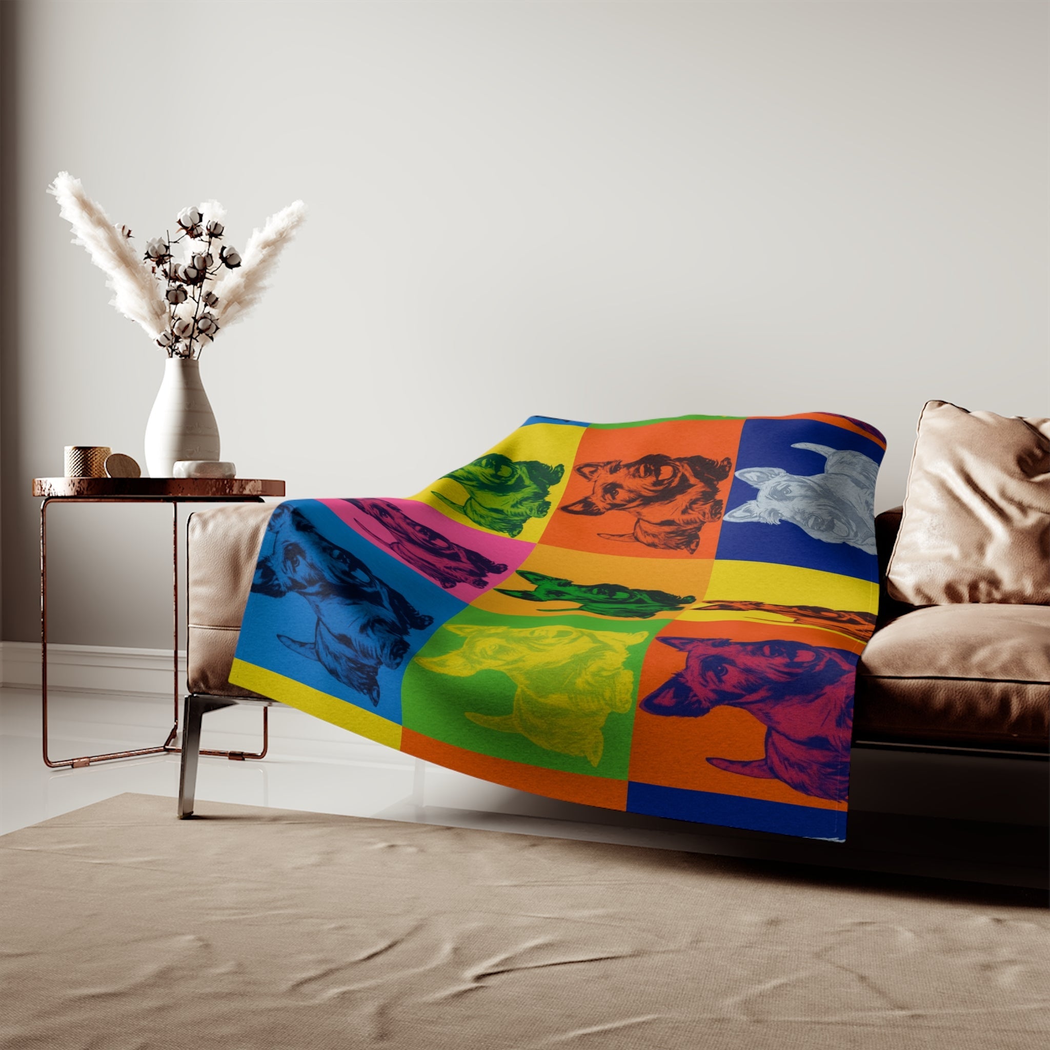 Sweatshirt Blanket – Plush Fleece Throw, 2 Size Options