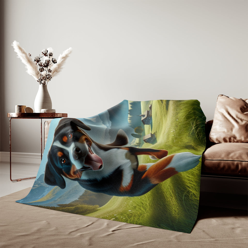 Sweatshirt Blanket – Plush Fleece Throw, 2 Size Options