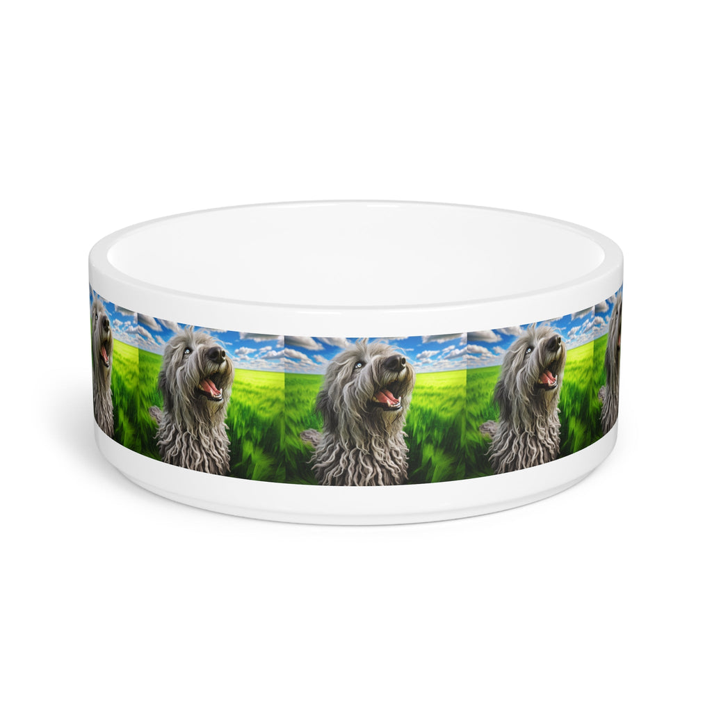 Ceramic Pet Bowl – 16 oz Dog Feeding Bowl