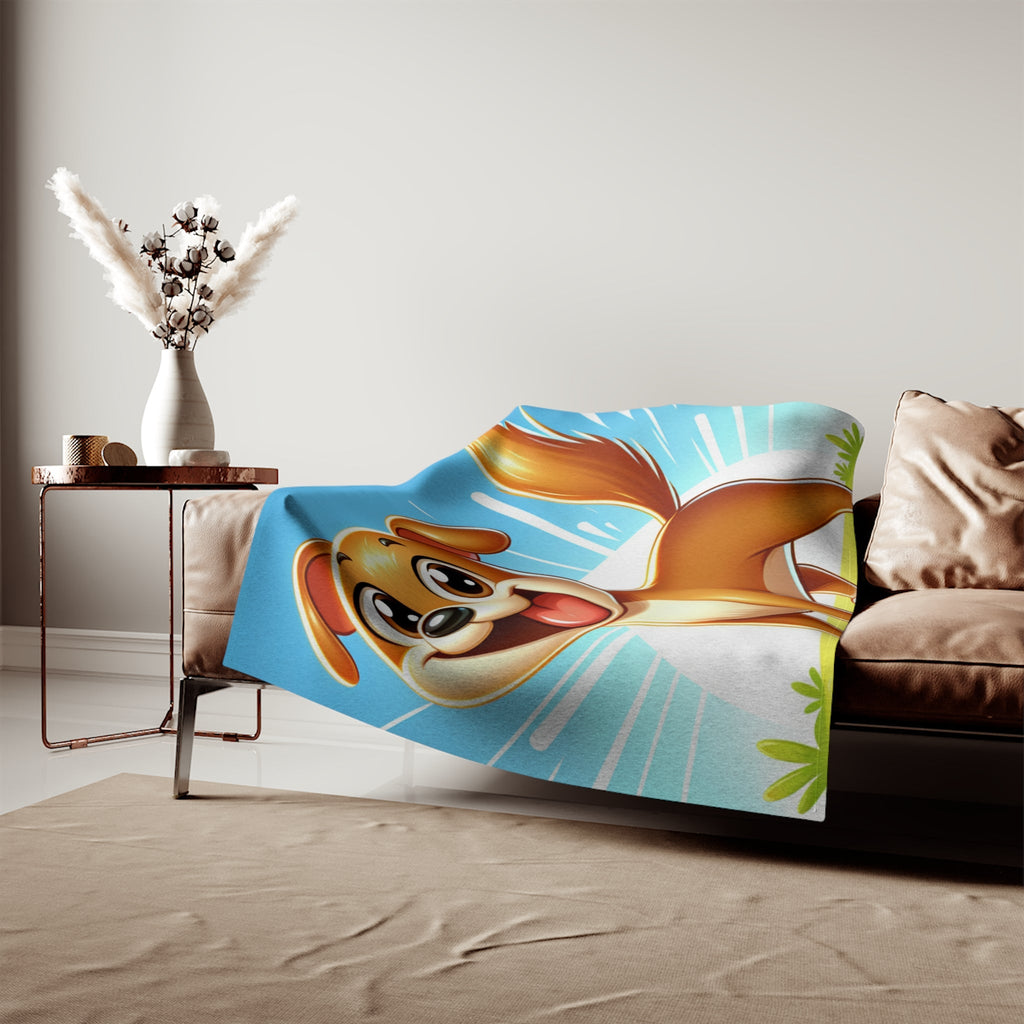 Sweatshirt Blanket – Plush Fleece Throw, 2 Size Options