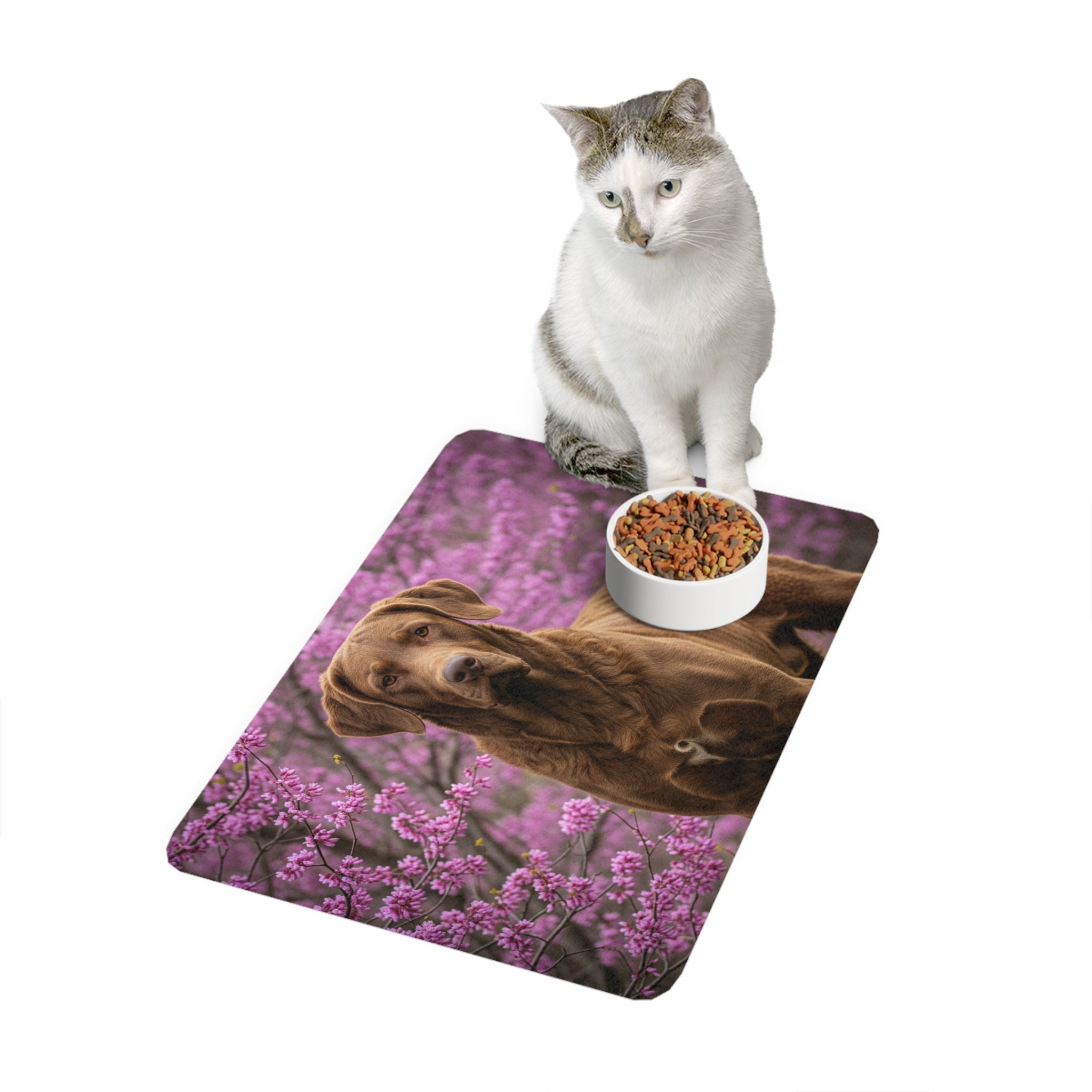 Non-Slip Pet Food Mat – Waterproof Feeding Mat for Dogs