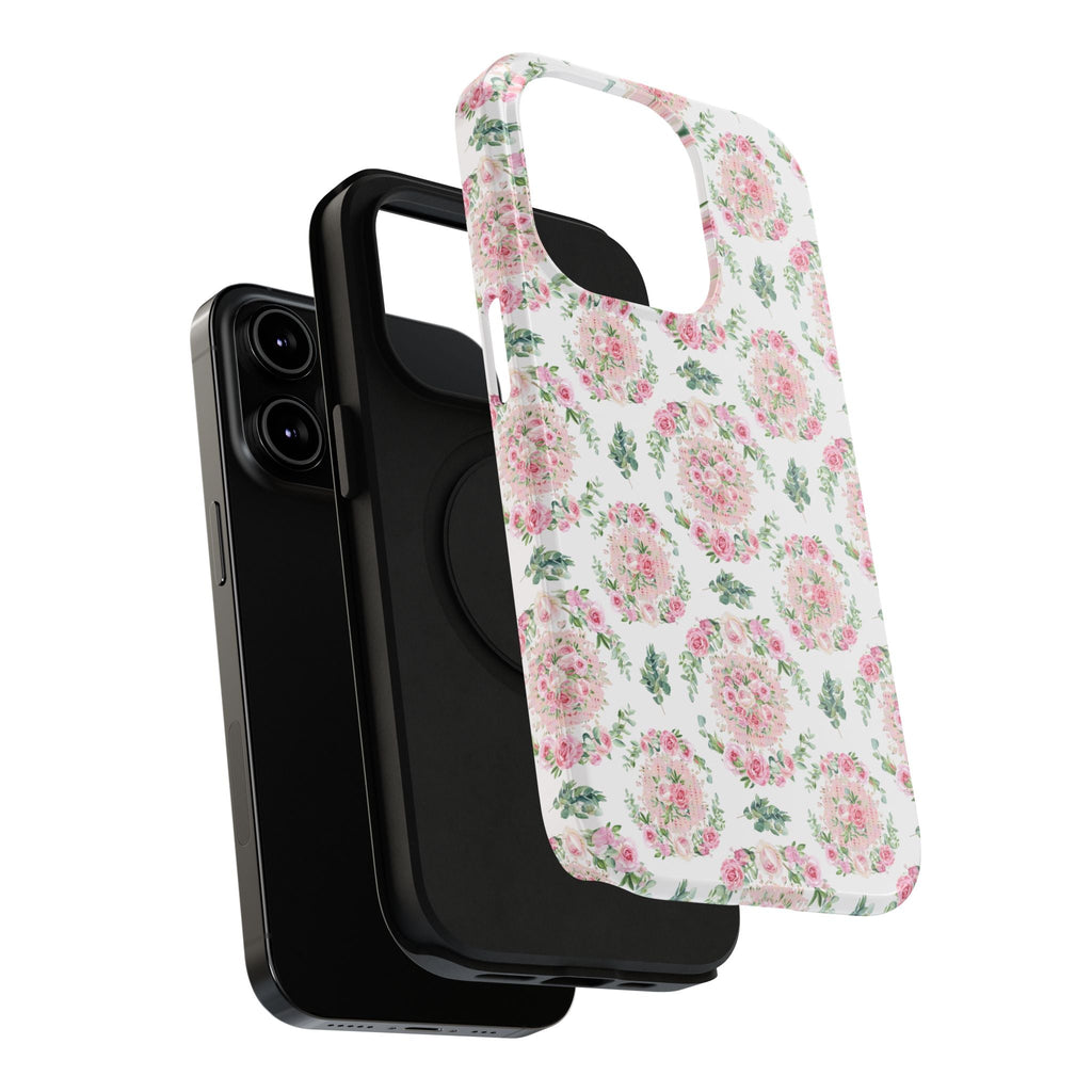Customizable: Floral Impact-Resistant Phone Case