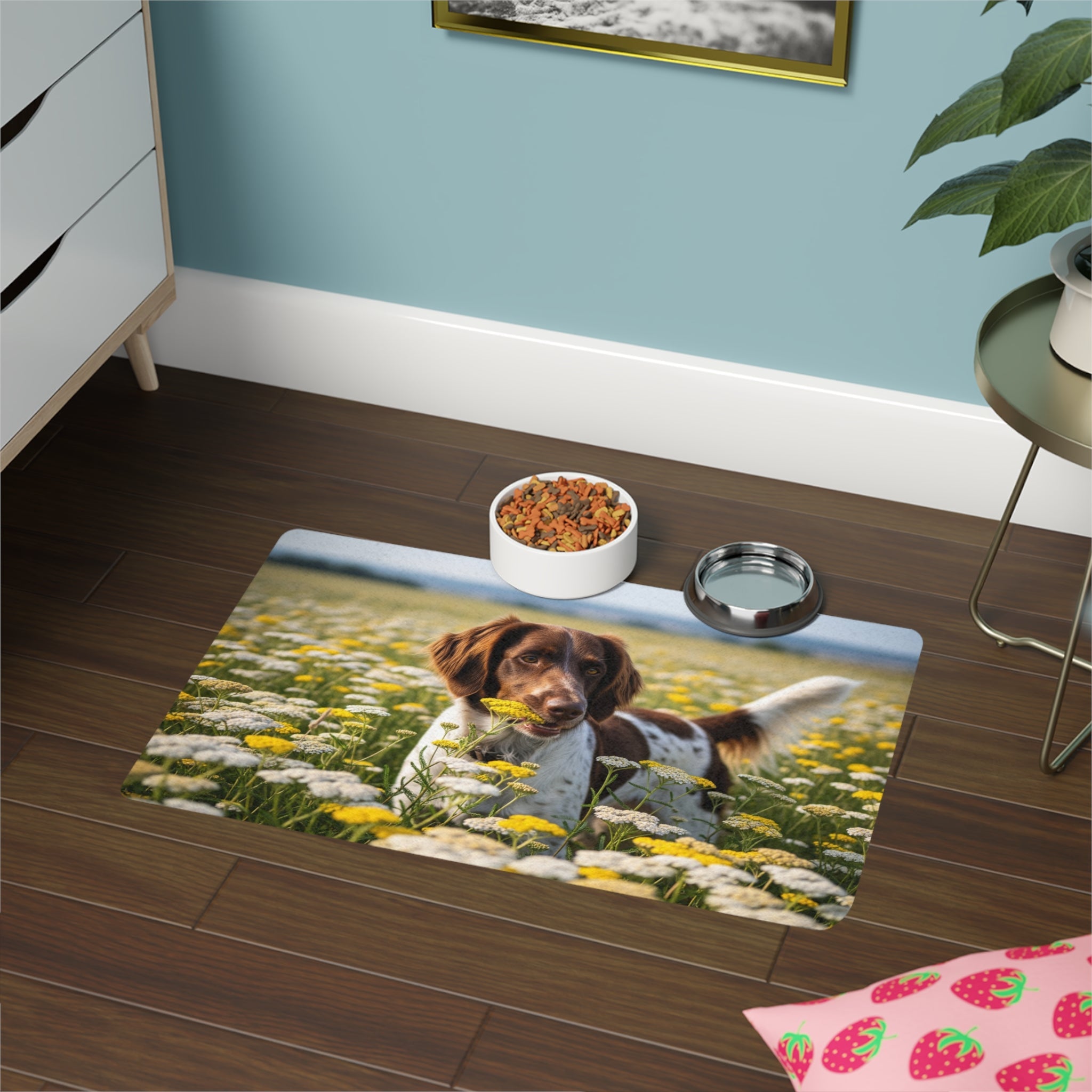 Non-Slip Pet Food Mat – Waterproof Feeding Mat for Dogs
