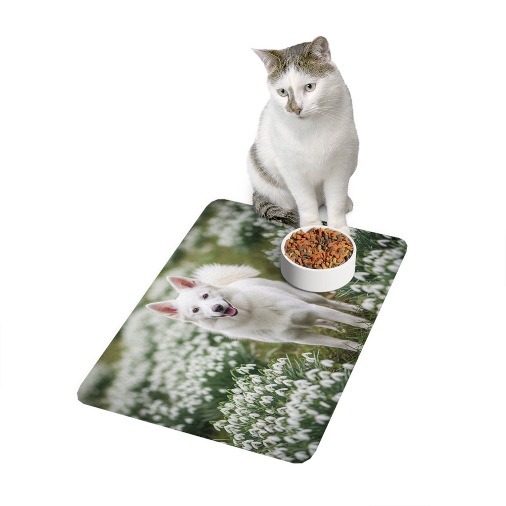 Non-Slip Pet Food Mat – Waterproof Feeding Mat for Dogs