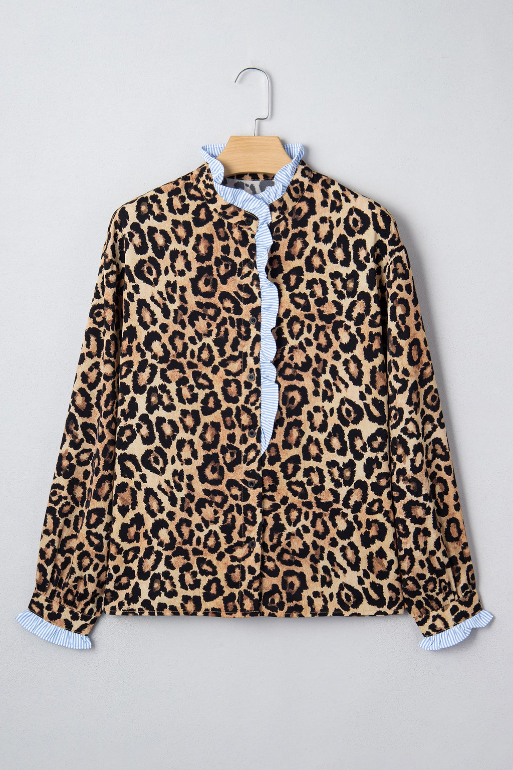 Charlee Frilled Trim Chic Shirt