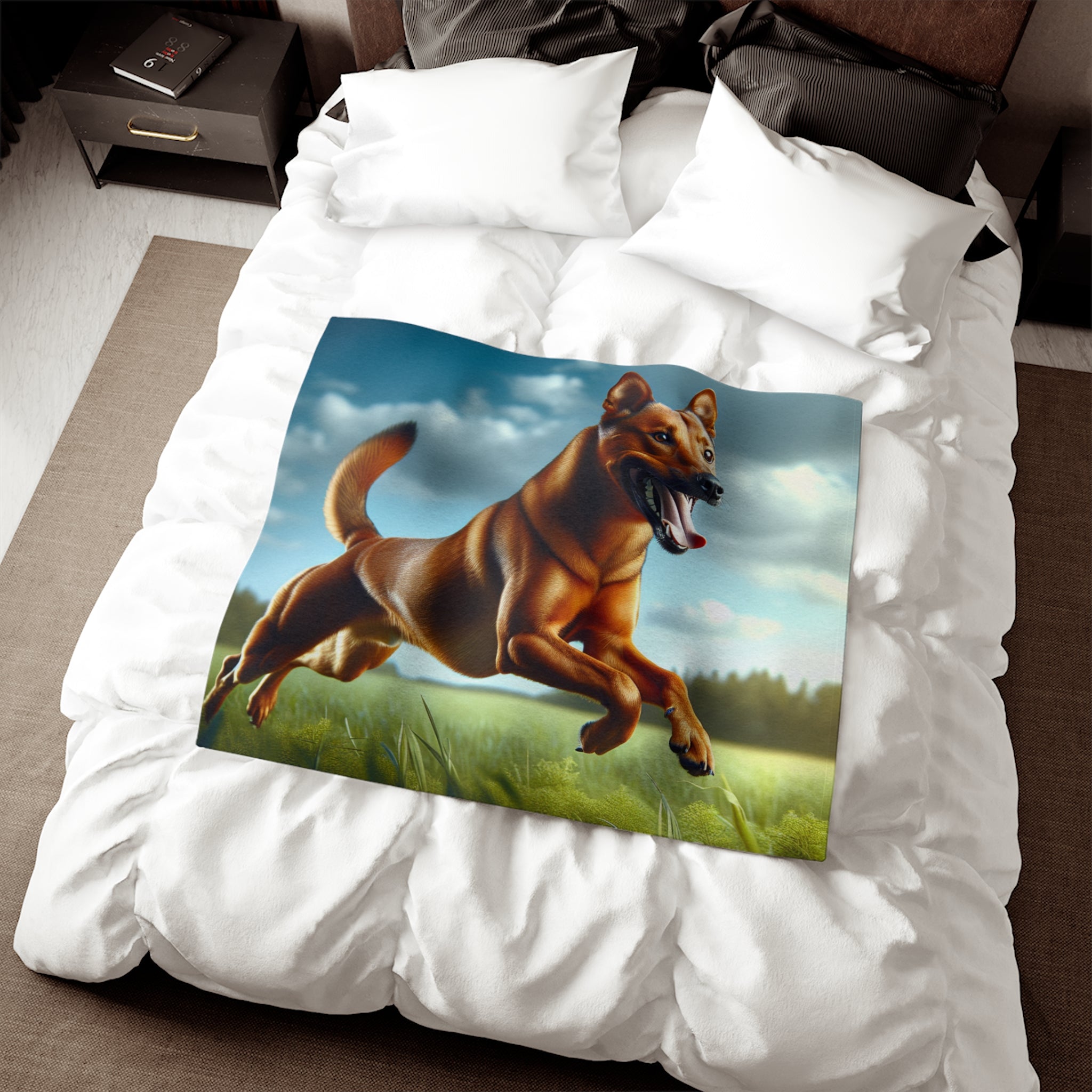 Sweatshirt Blanket – Plush Fleece Throw, 2 Size Options