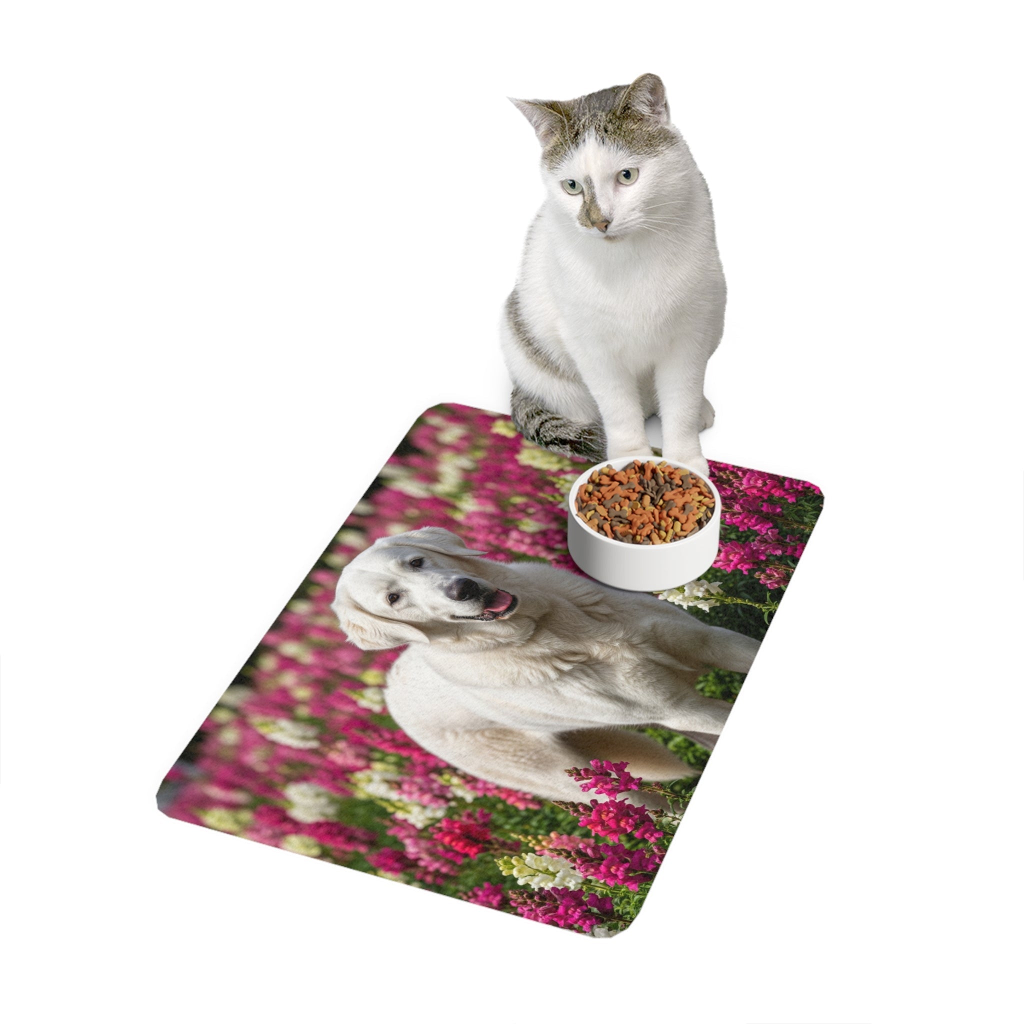 Non-Slip Pet Food Mat – Waterproof Feeding Mat for Dogs