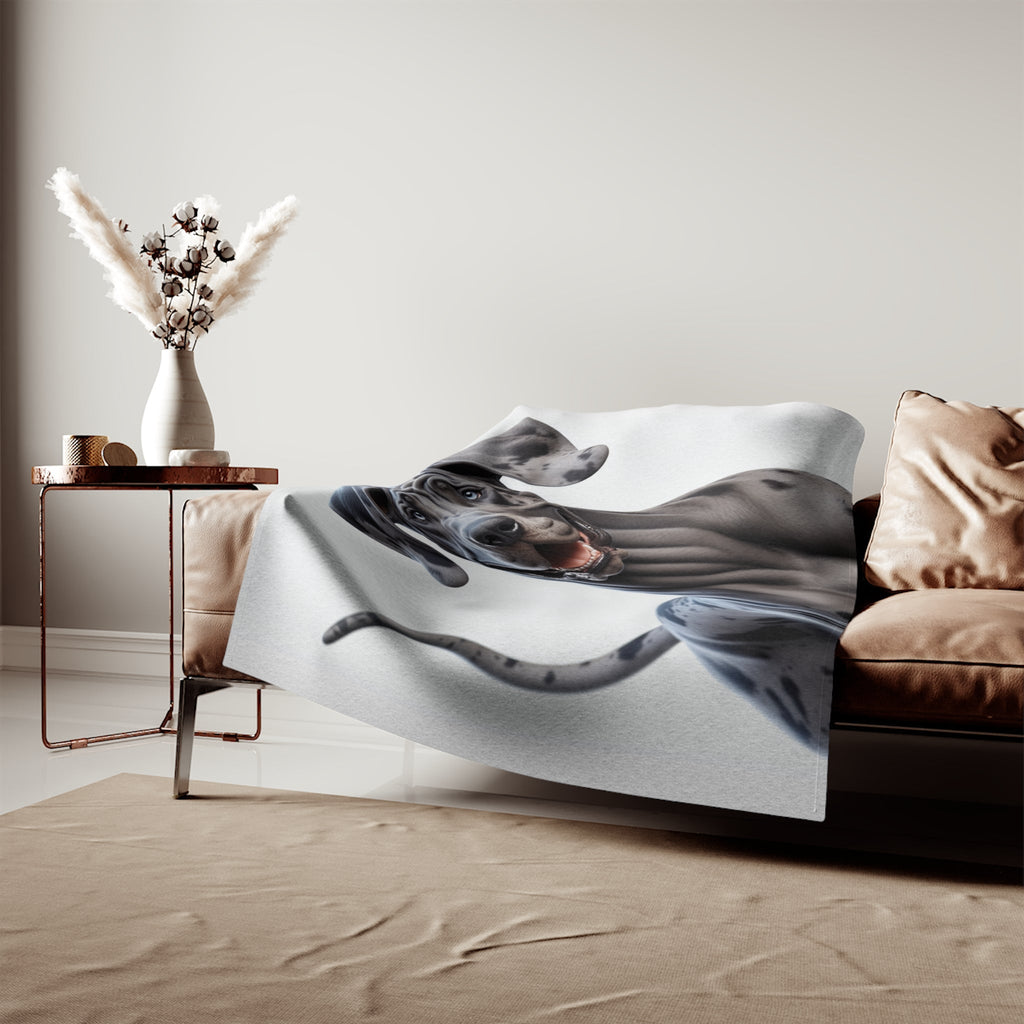 Sweatshirt Blanket – Plush Fleece Throw, 2 Size Options