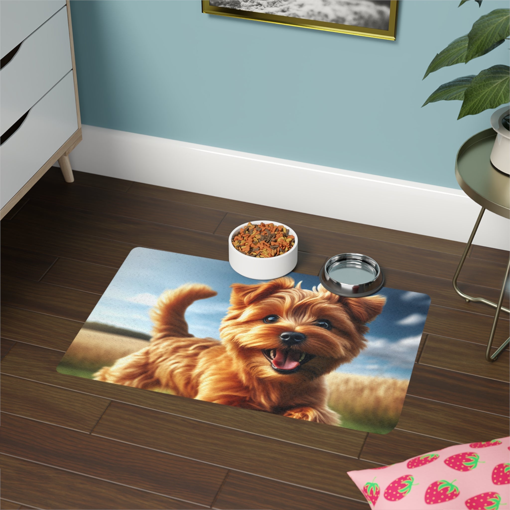 Non-Slip Pet Food Mat – Waterproof Feeding Mat for Dogs