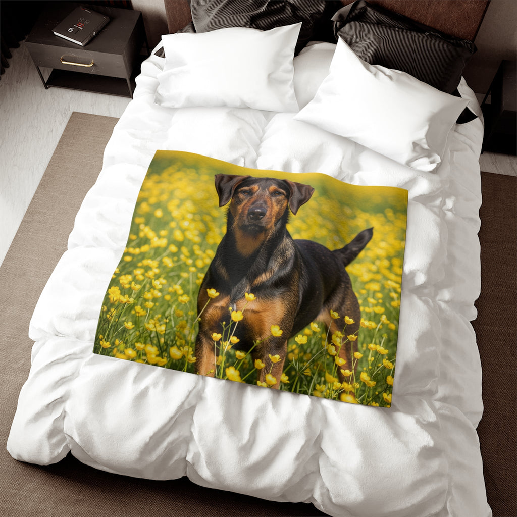Sweatshirt Blanket – Plush Fleece Throw, 2 Size Options