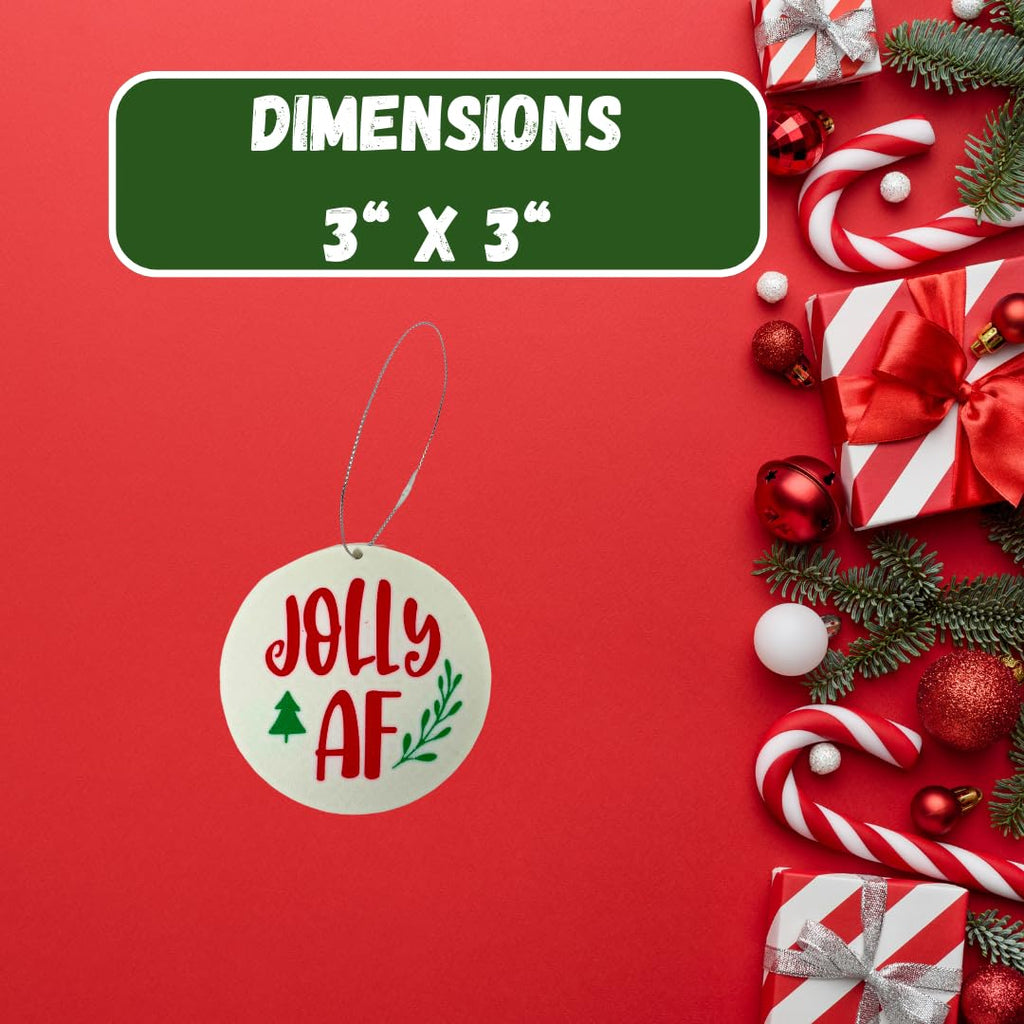 Funny Gag Gift Christmas Ornament | Perfect Dirty Santa Gift Holiday Ornament | Made in USA